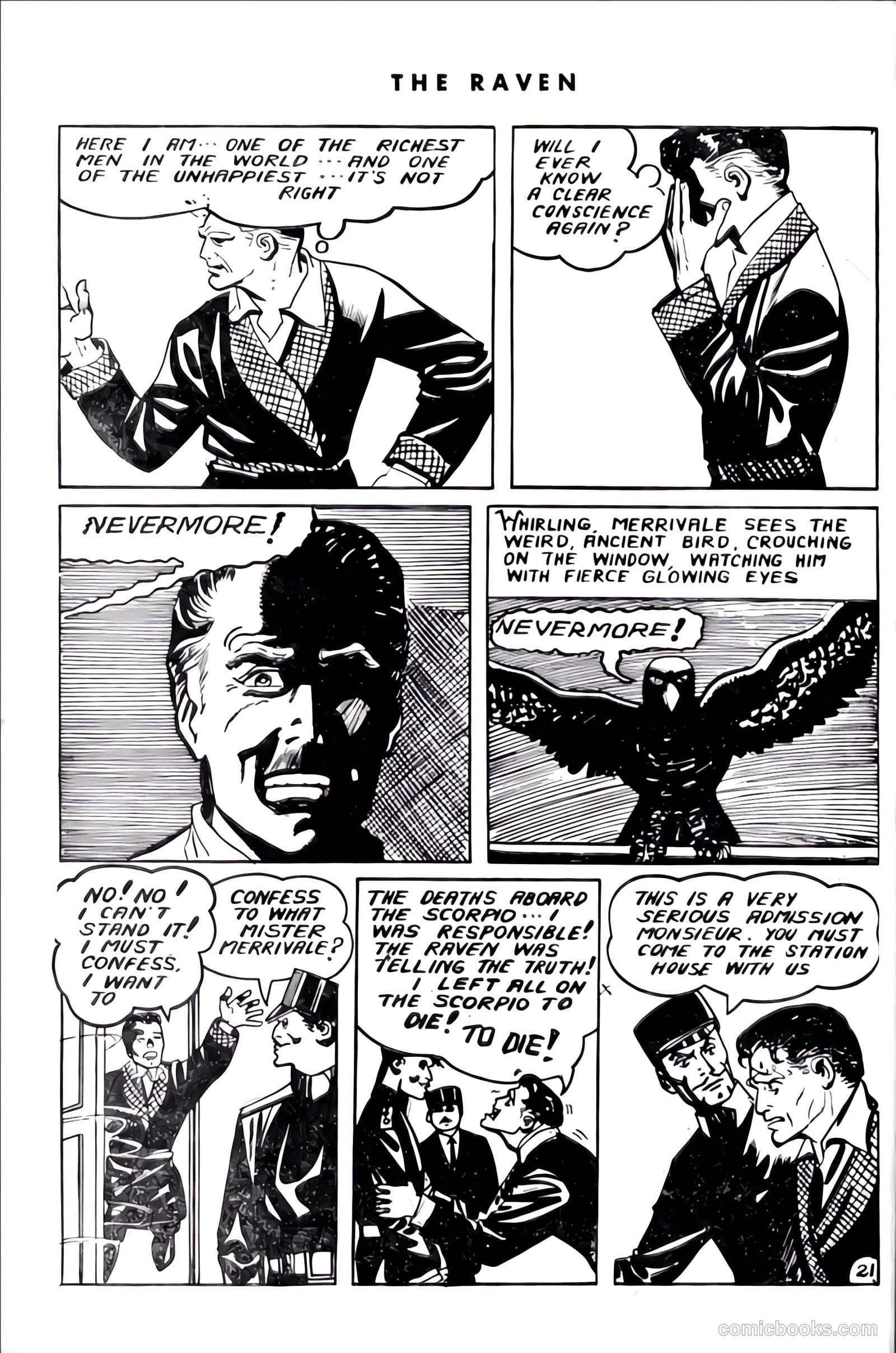 The Raven #7 (1958) — page 22 of 24
