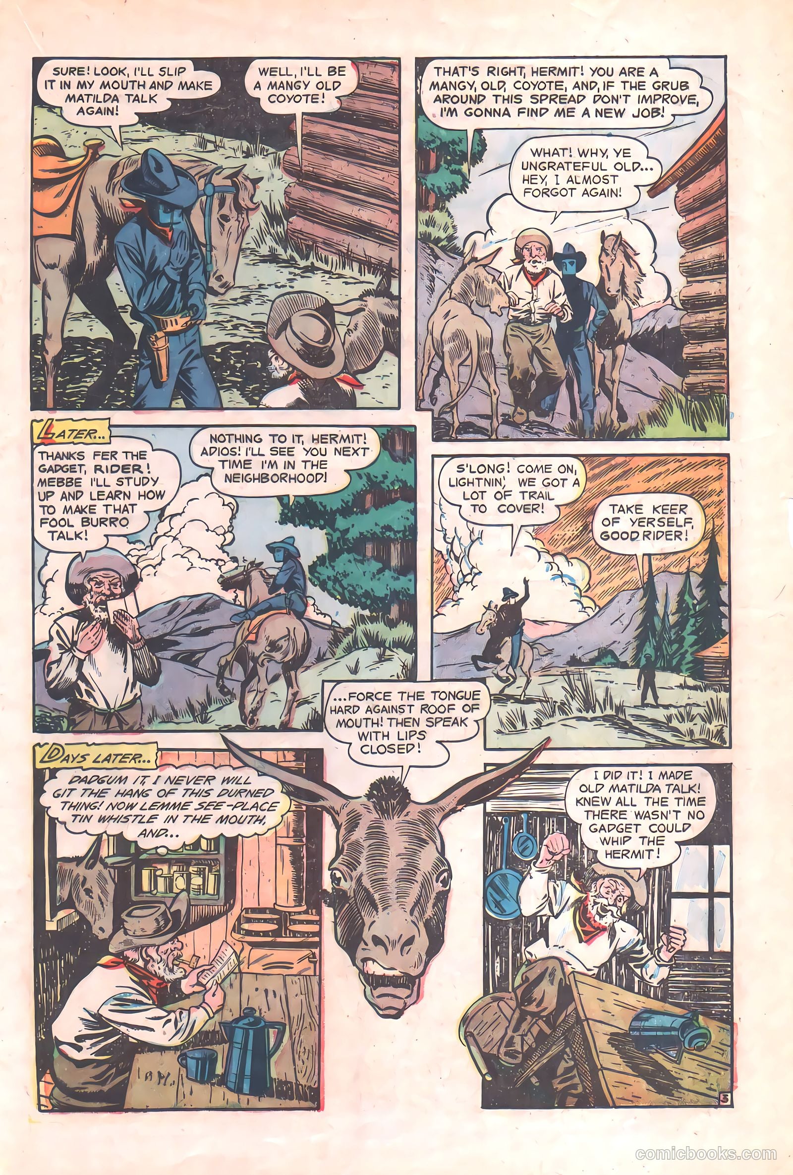 The Rider #1 (1957) — page 22 of 38