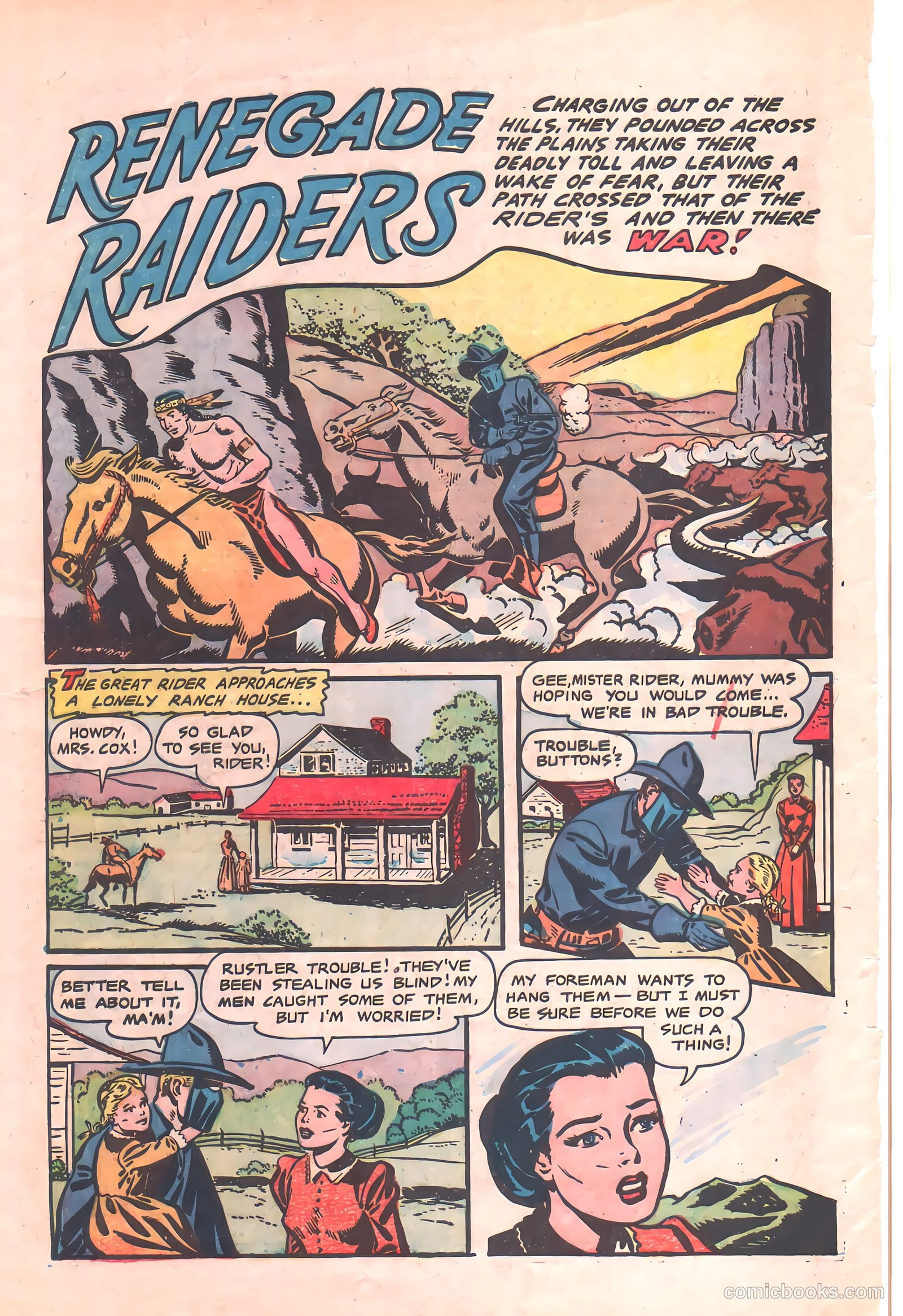 The Rider #1 (1957) — page 29 of 38