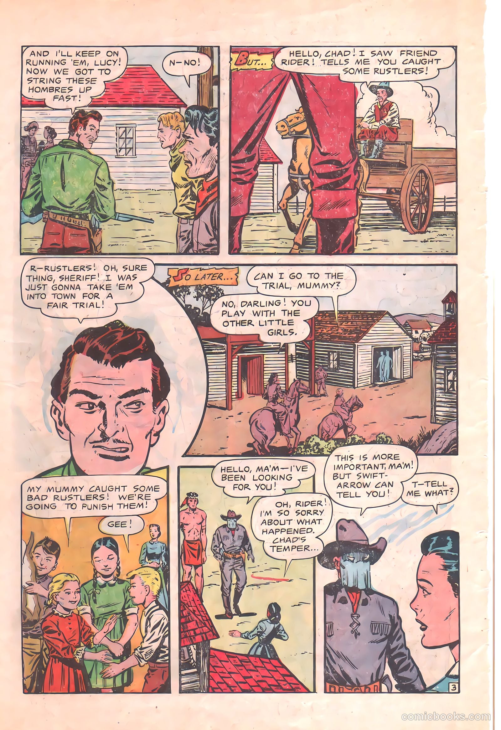 The Rider #1 (1957) — page 31 of 38