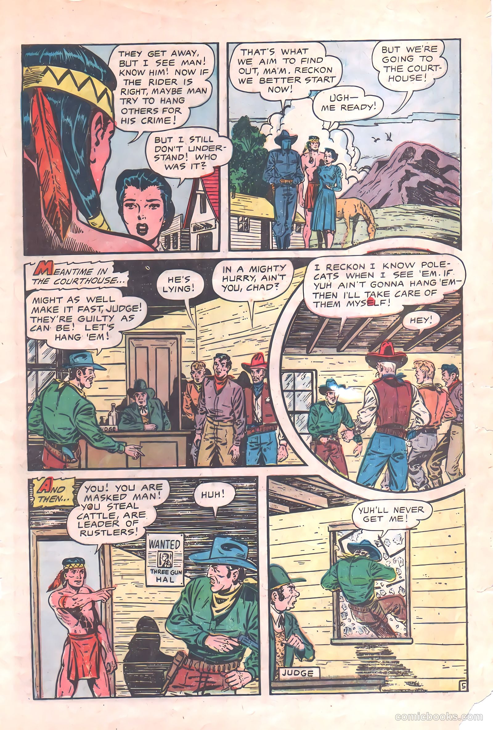 The Rider #1 (1957) — page 34 of 38