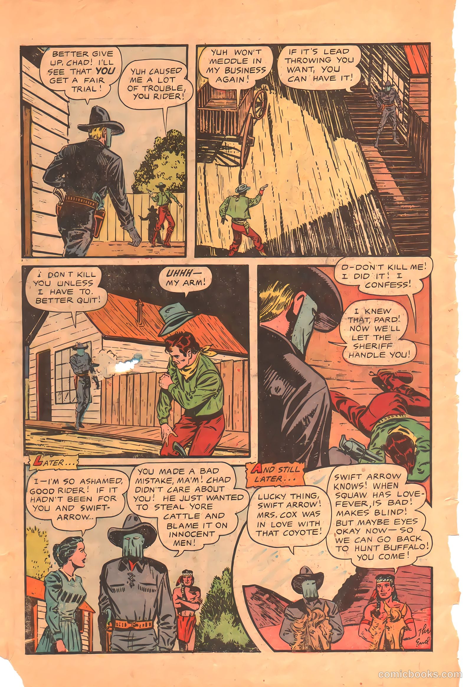The Rider #1 (1957) — page 35 of 38