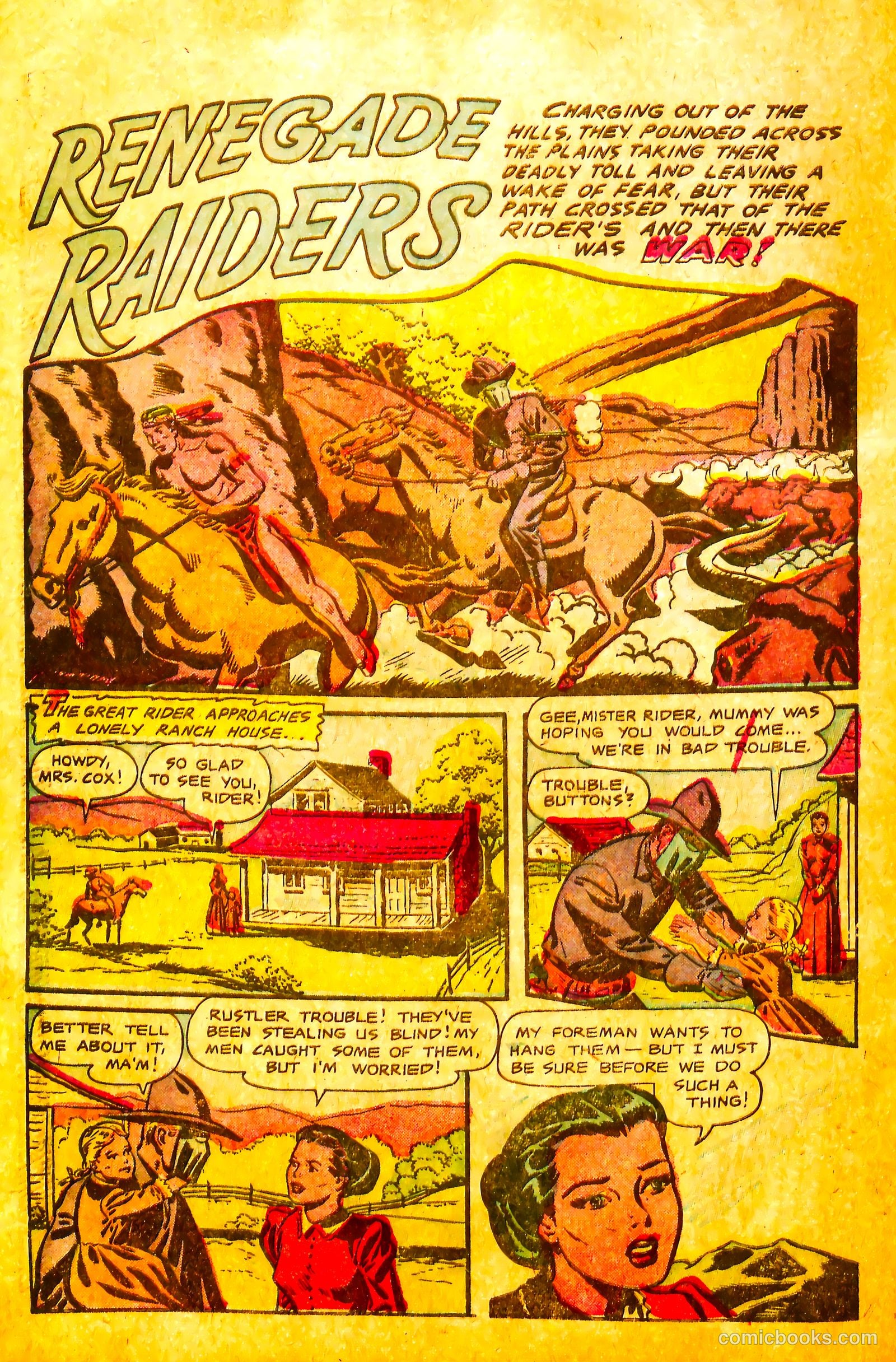 The Rider #1 (1957) — page 28 of 36