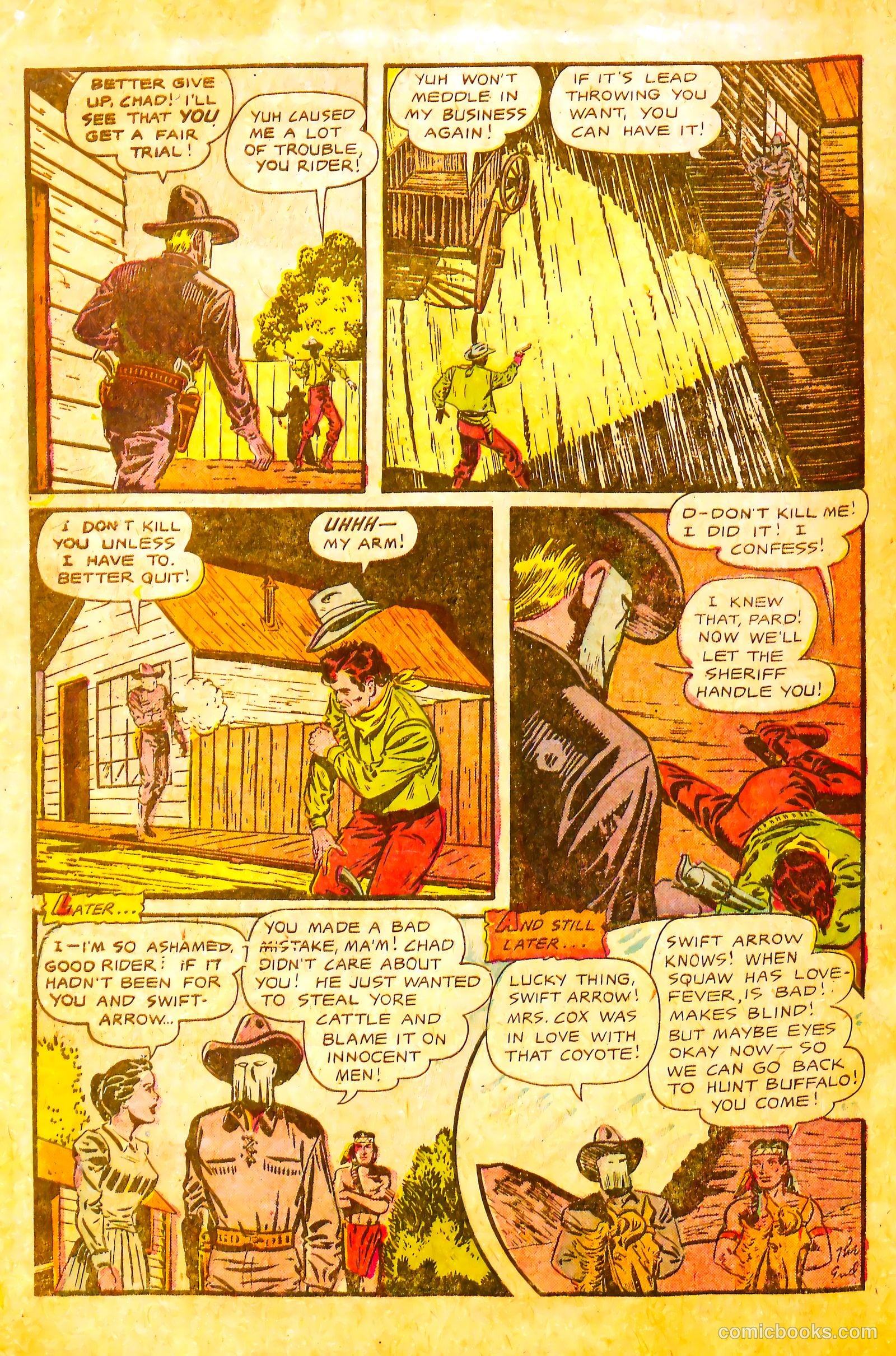 The Rider #1 (1957) — page 34 of 36