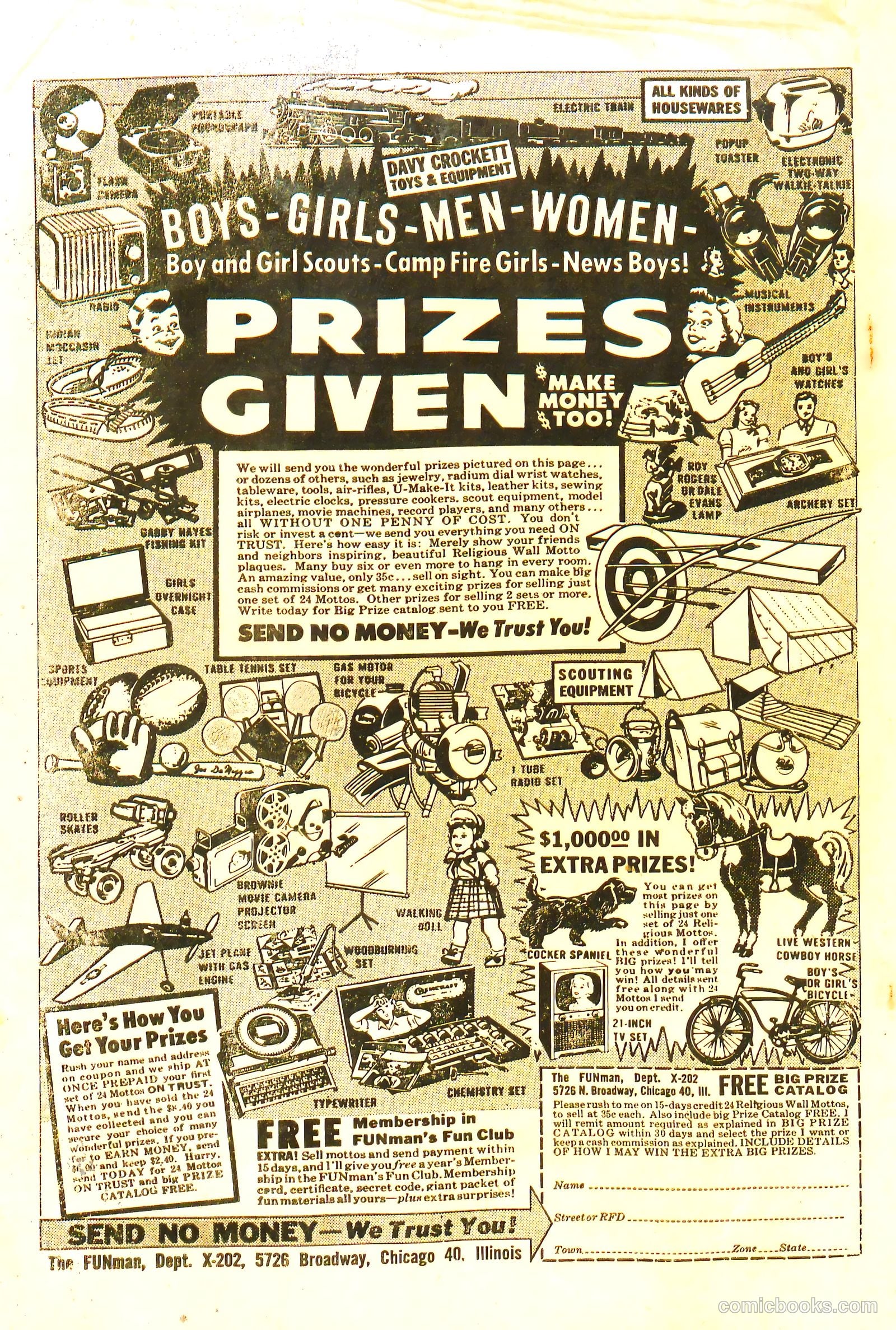 The Rider #1 (1957) — page 36 of 36