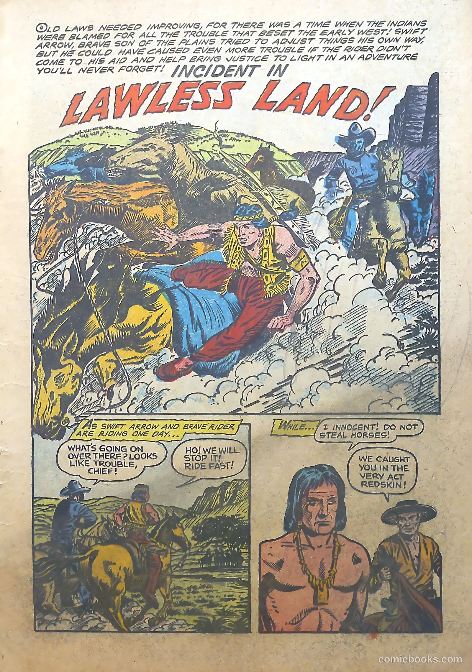 The Rider #2 (1957) — page 3 of 36