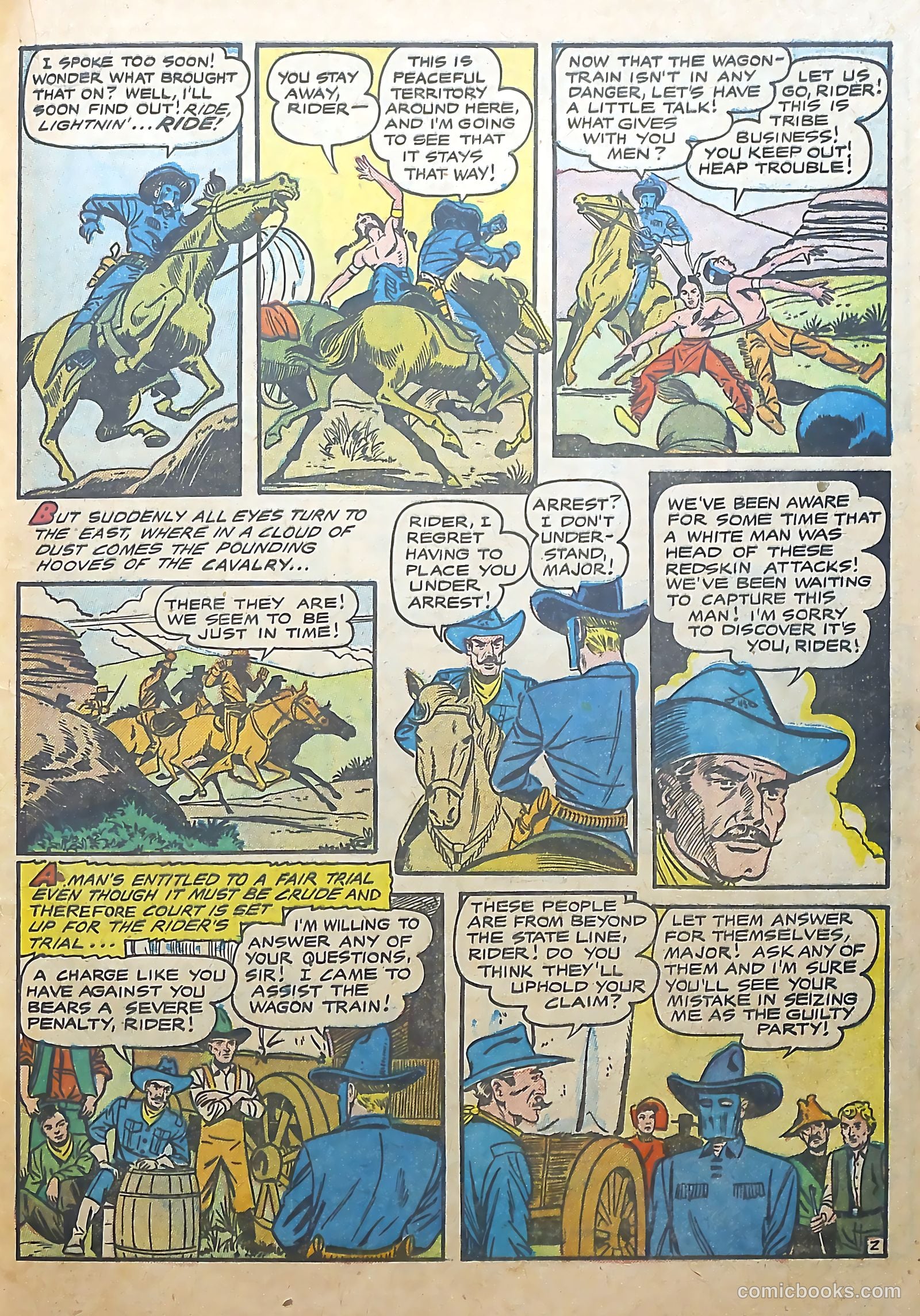 The Rider #2 (1957) — page 19 of 36