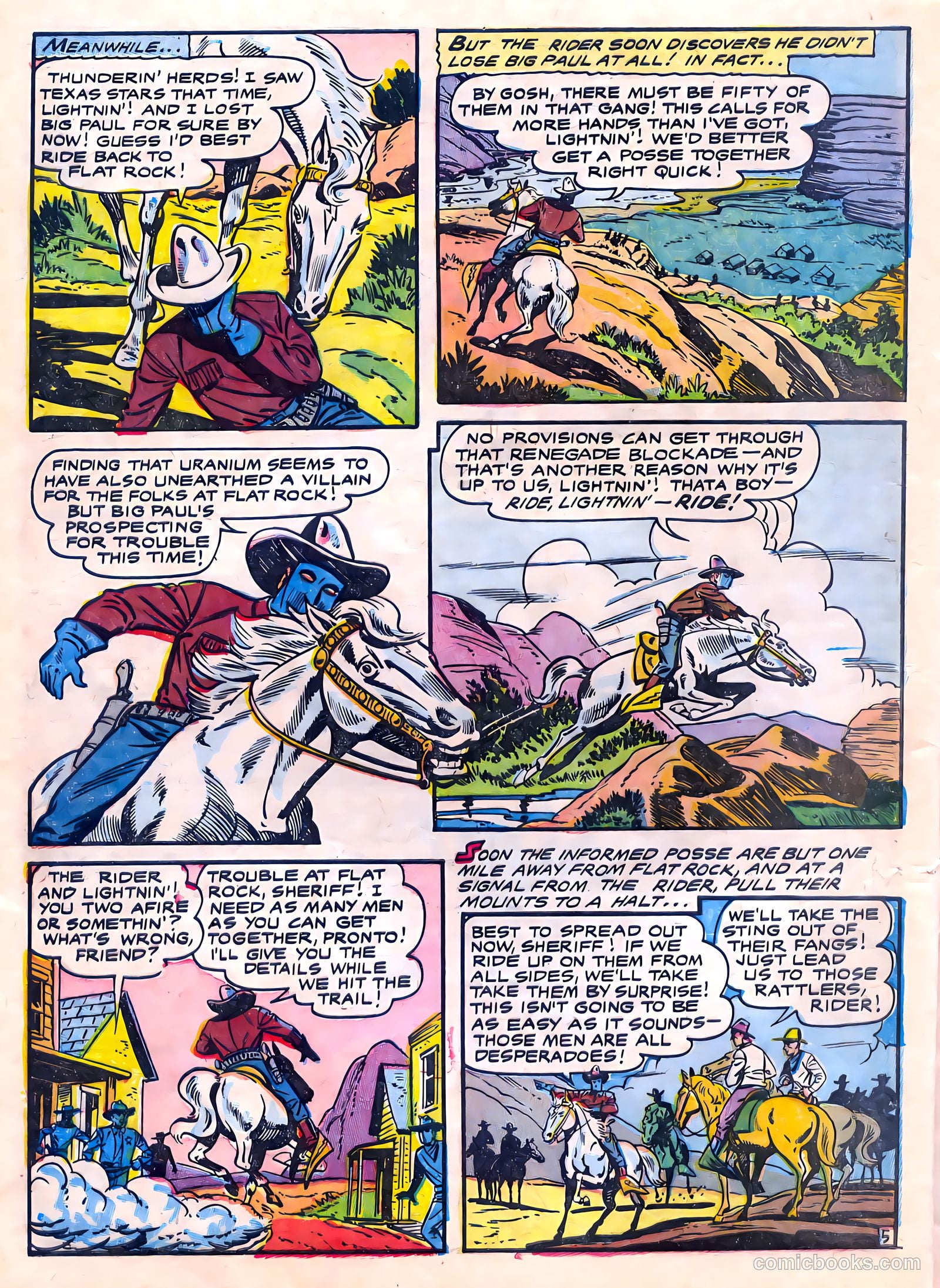 The Rider #3 (1957) — page 8 of 36