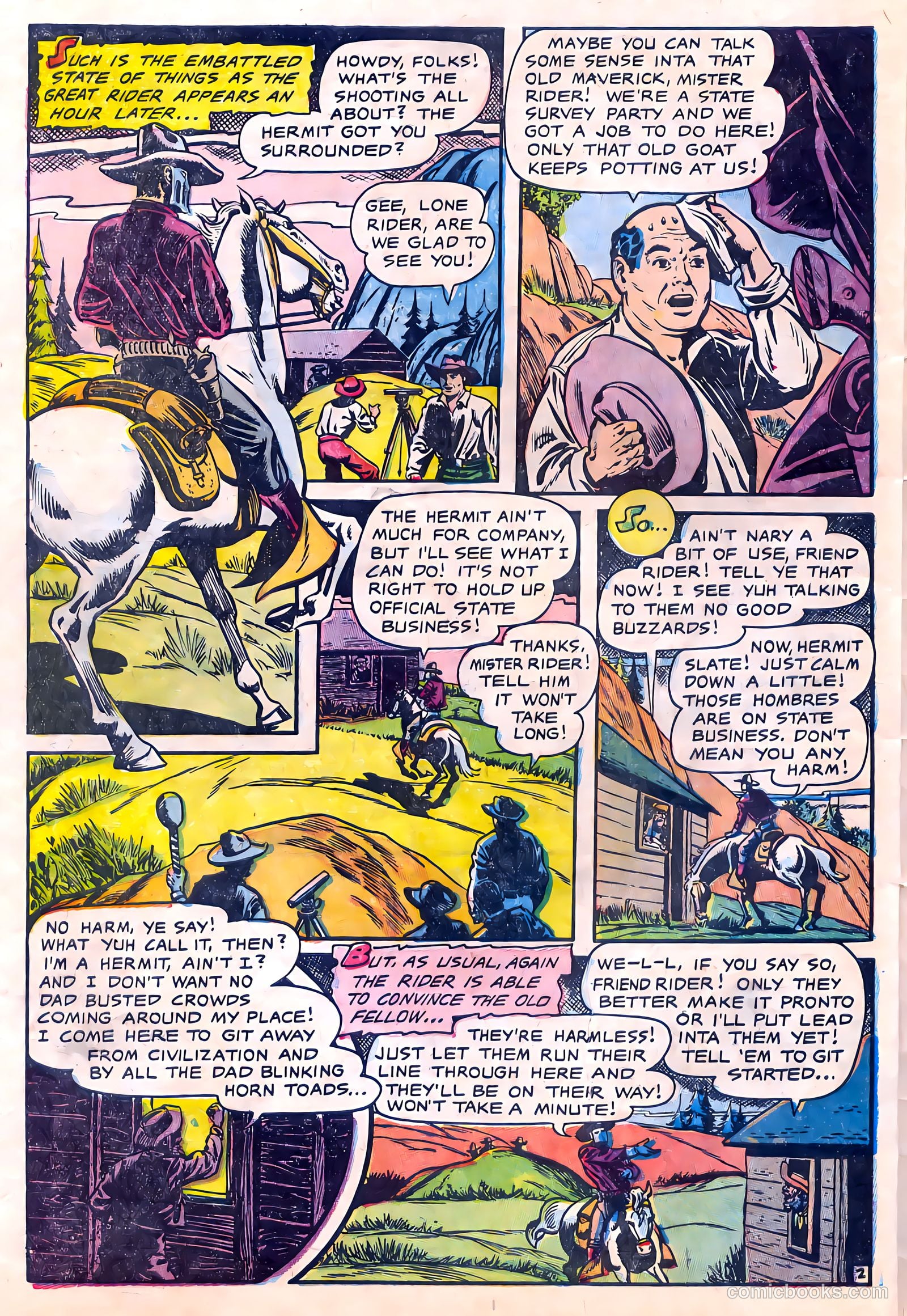 The Rider #3 (1957) — page 28 of 36