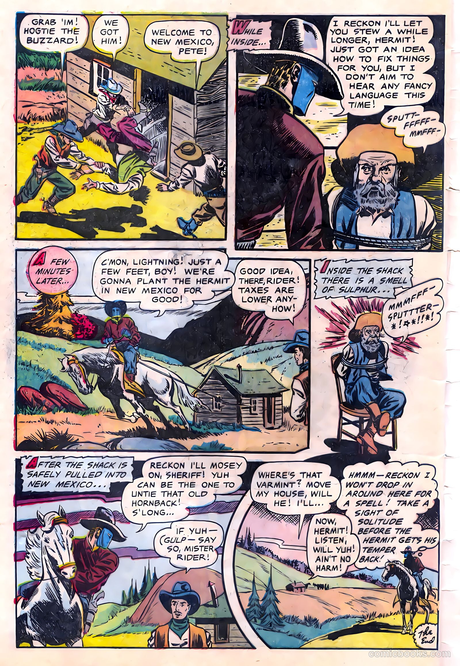 The Rider #3 (1957) — page 34 of 36
