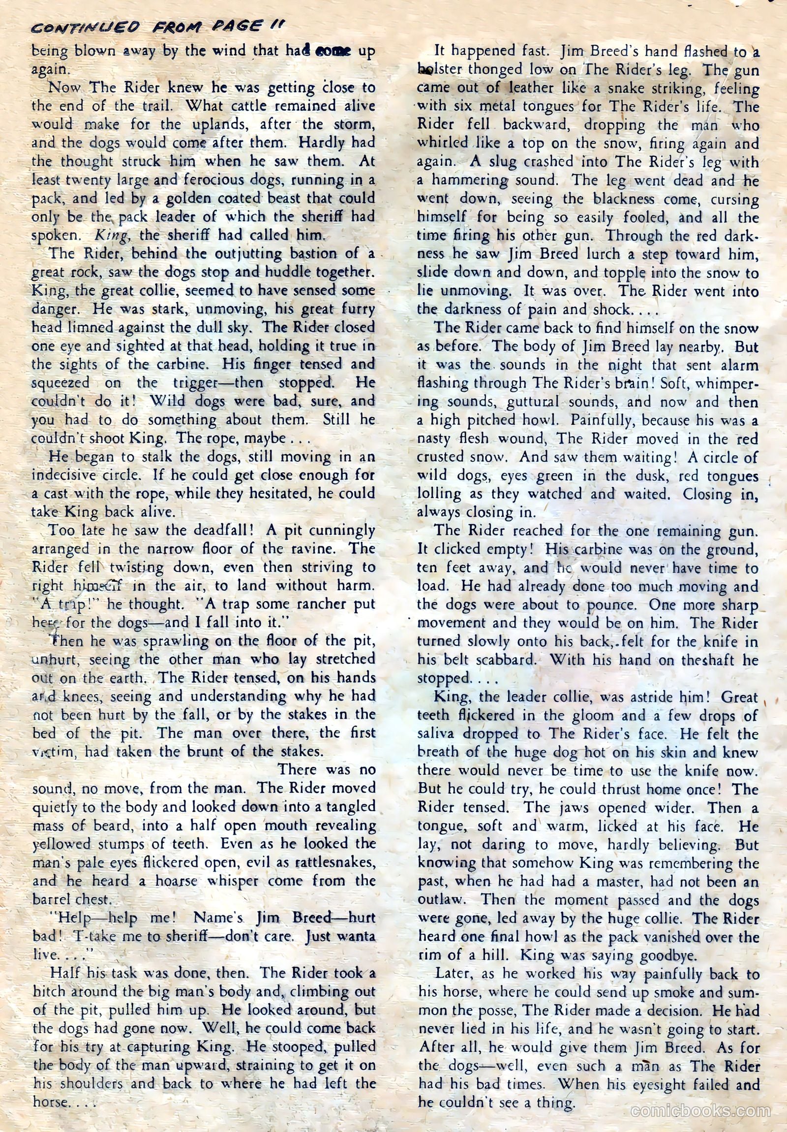 The Rider #4 (1957) — page 20 of 36