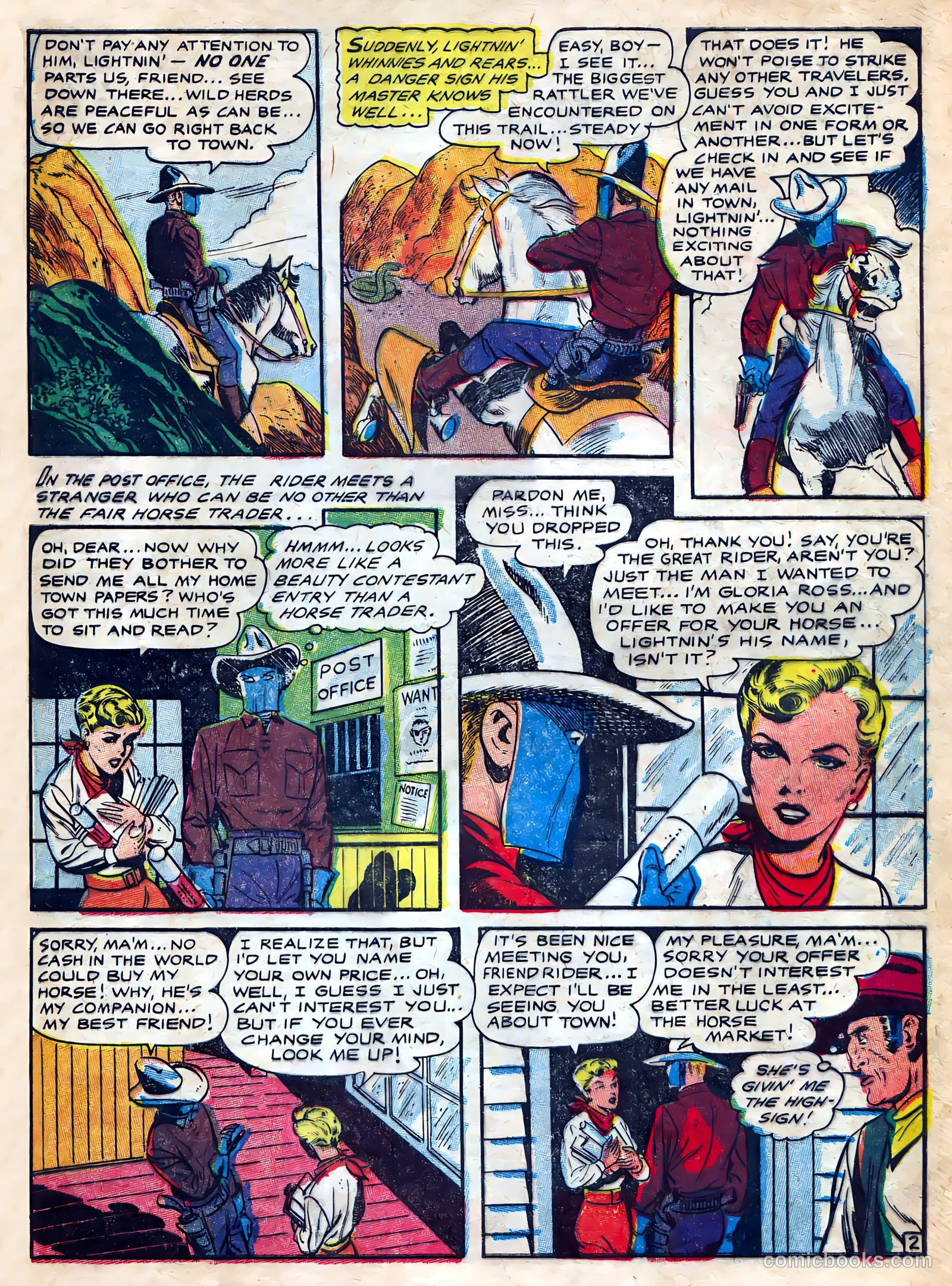 The Rider #4 (1957) — page 27 of 36