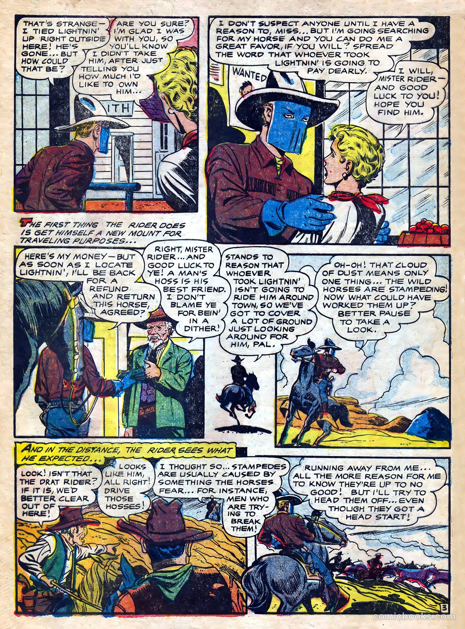 The Rider #4 (1957) — page 28 of 36