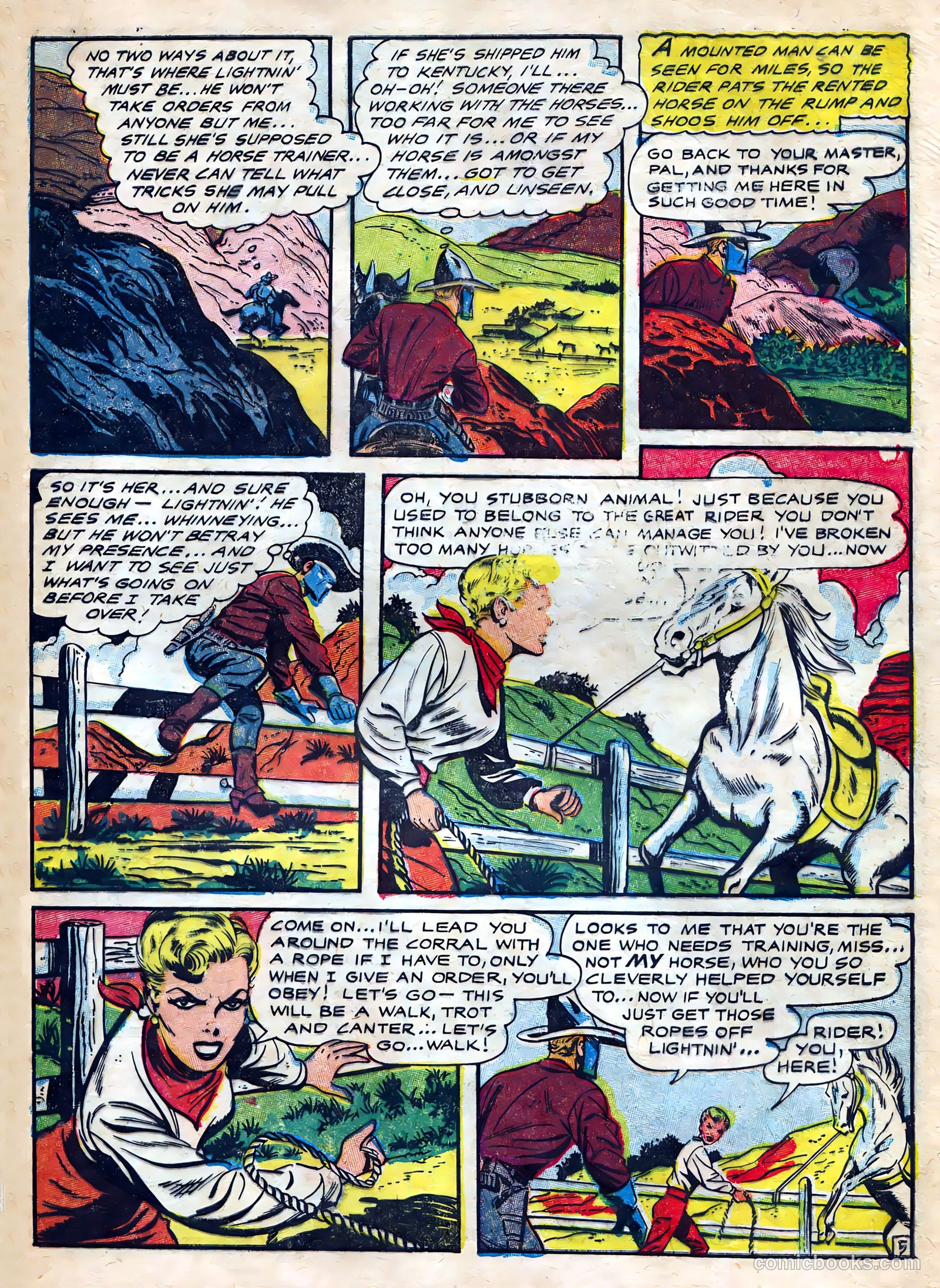 The Rider #4 (1957) — page 31 of 36