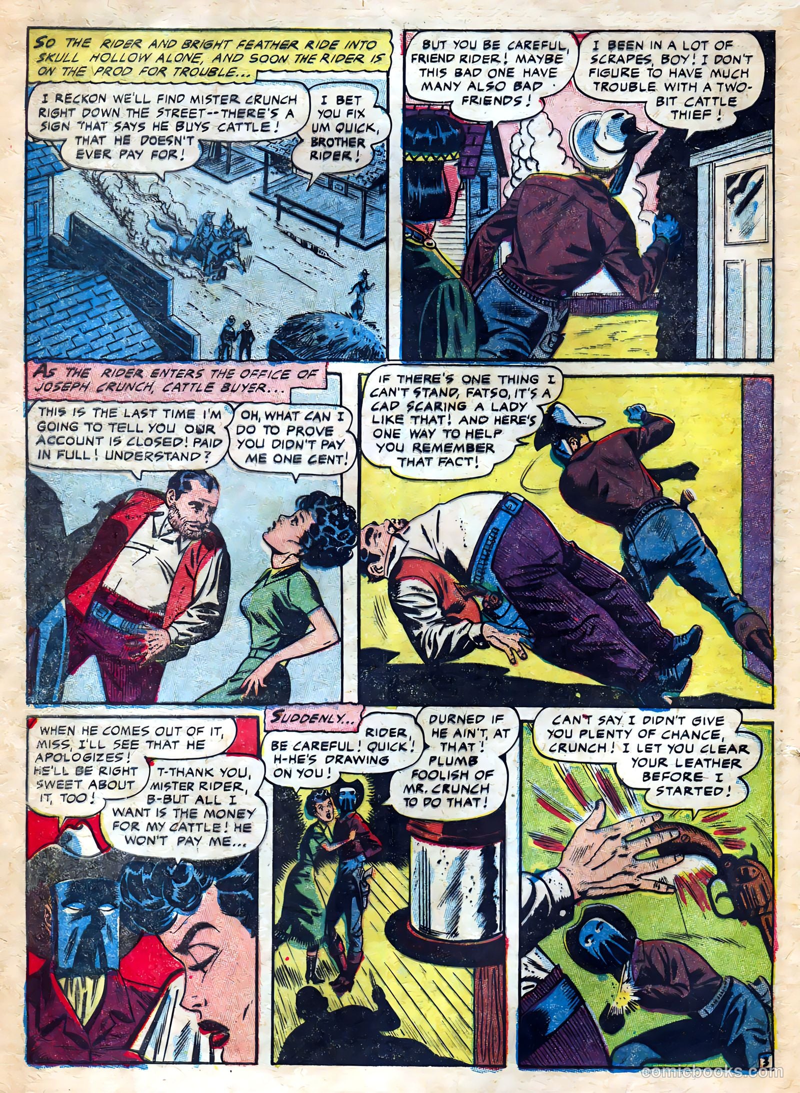 The Rider #4 (1957) — page 6 of 36