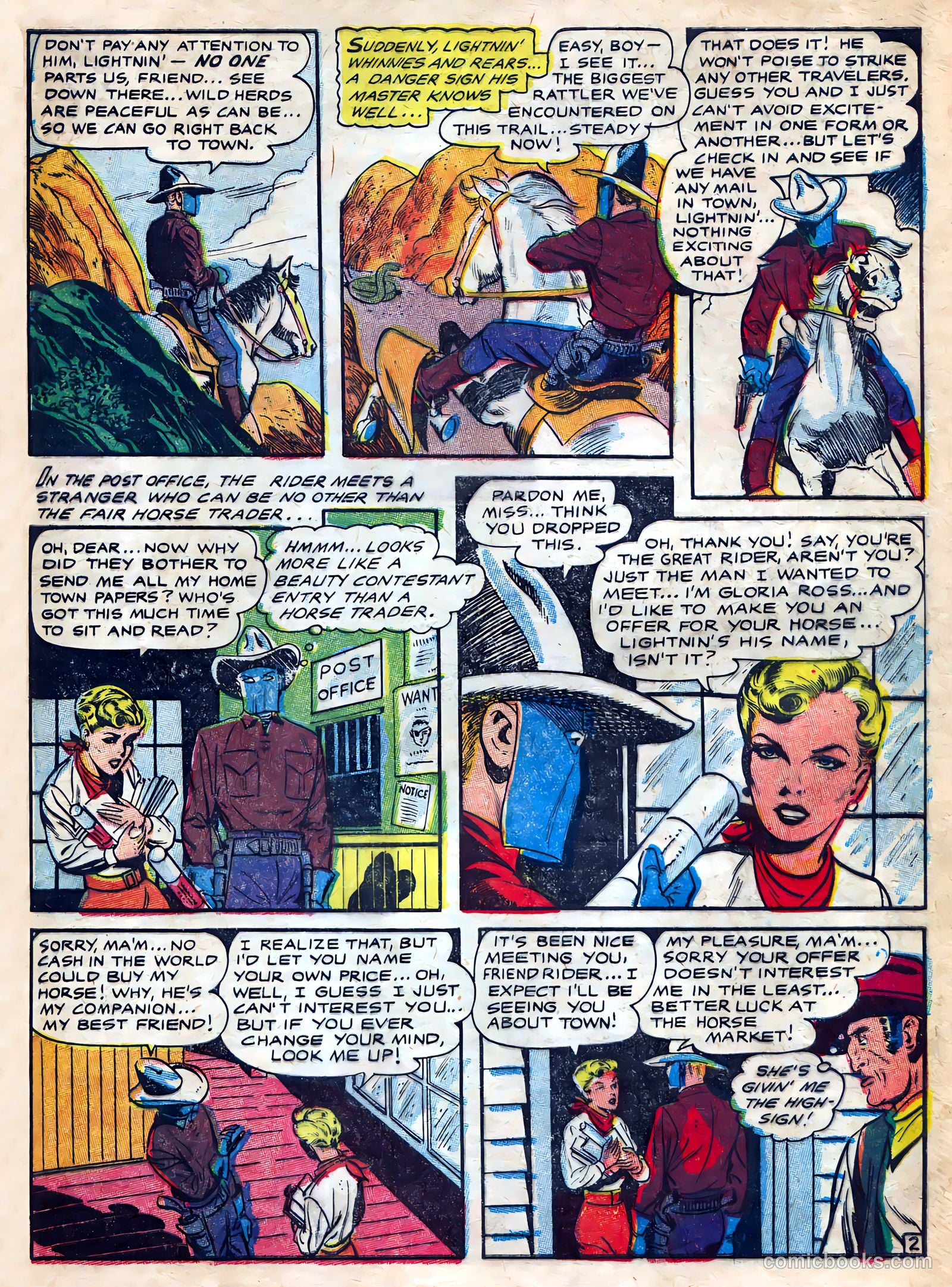 The Rider #4 (1957) — page 27 of 36