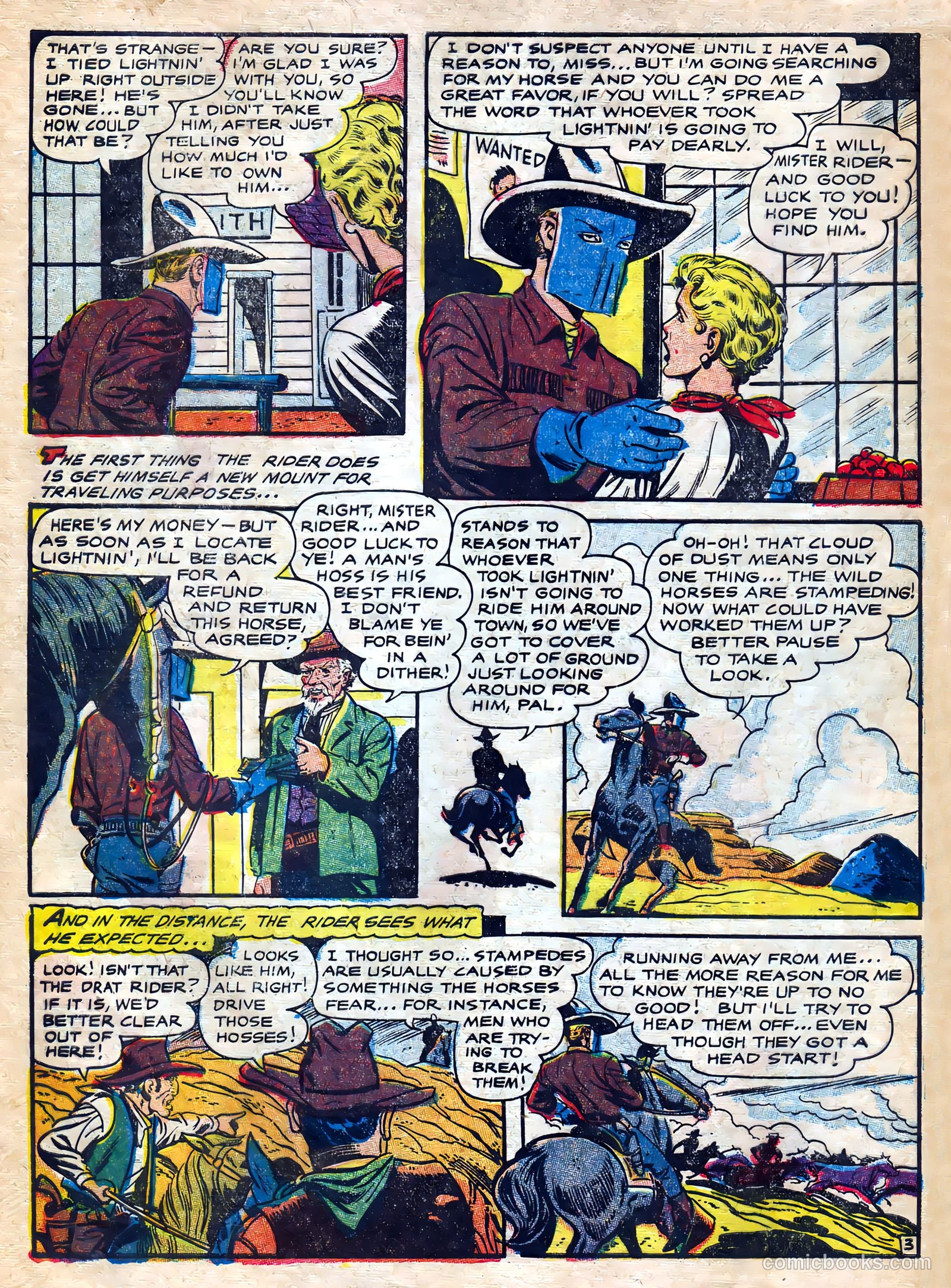 The Rider #4 (1957) — page 28 of 36