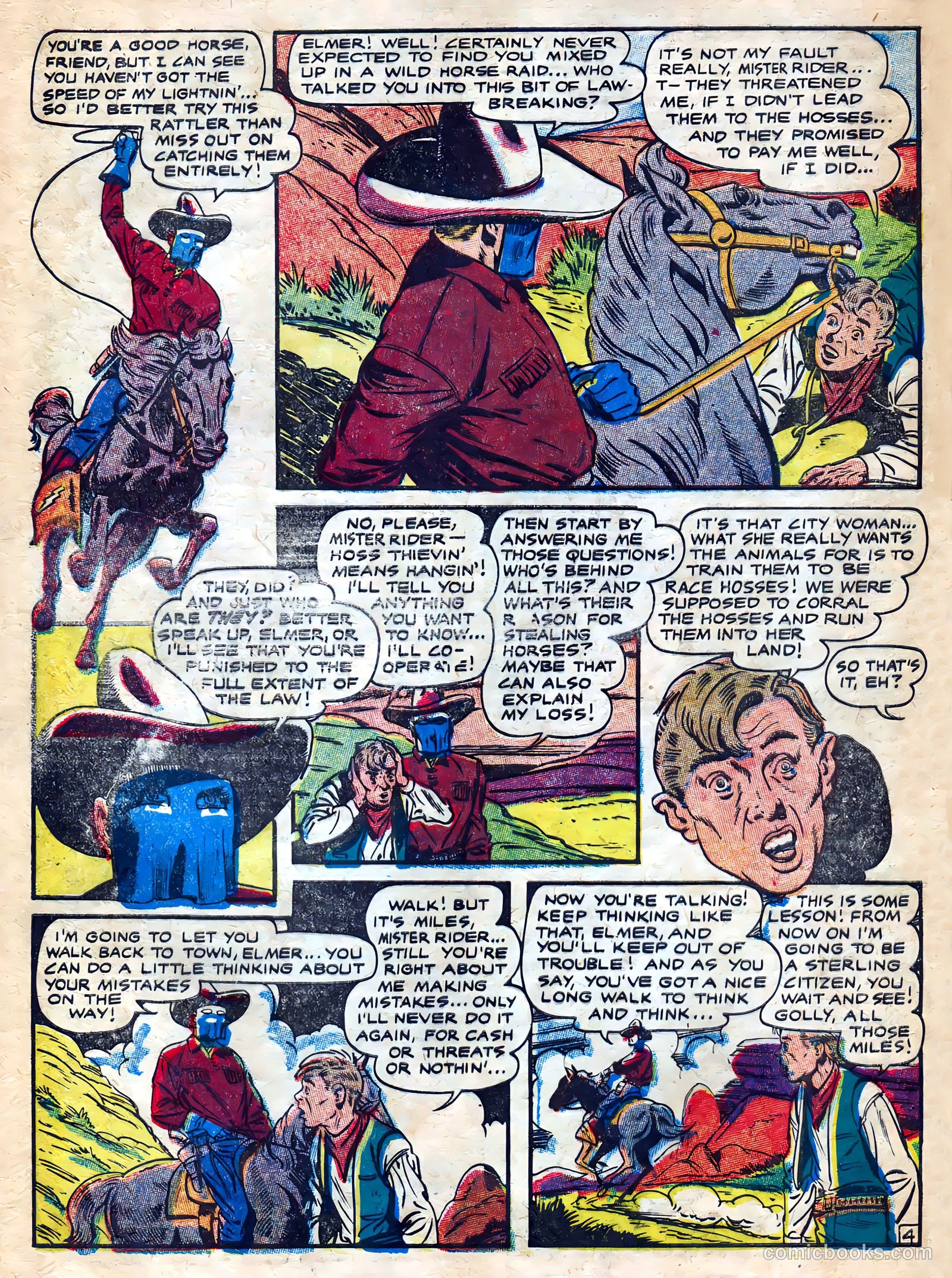 The Rider #4 (1957) — page 30 of 36
