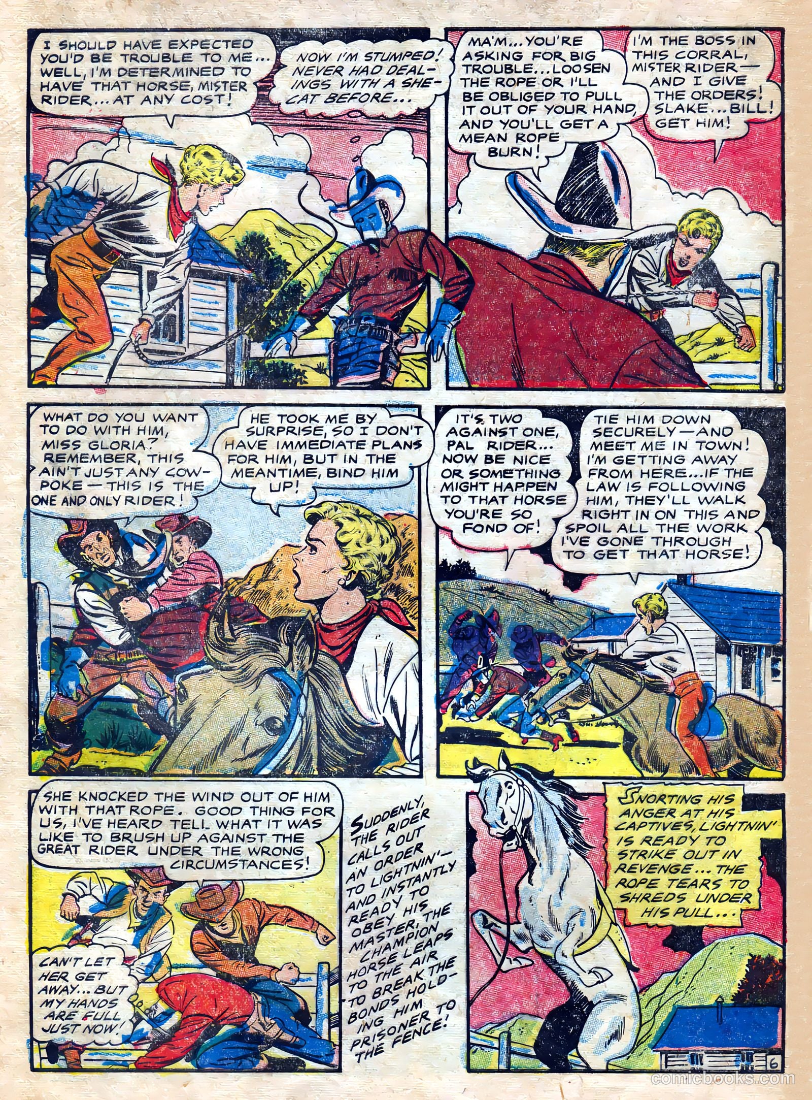 The Rider #4 (1957) — page 32 of 36