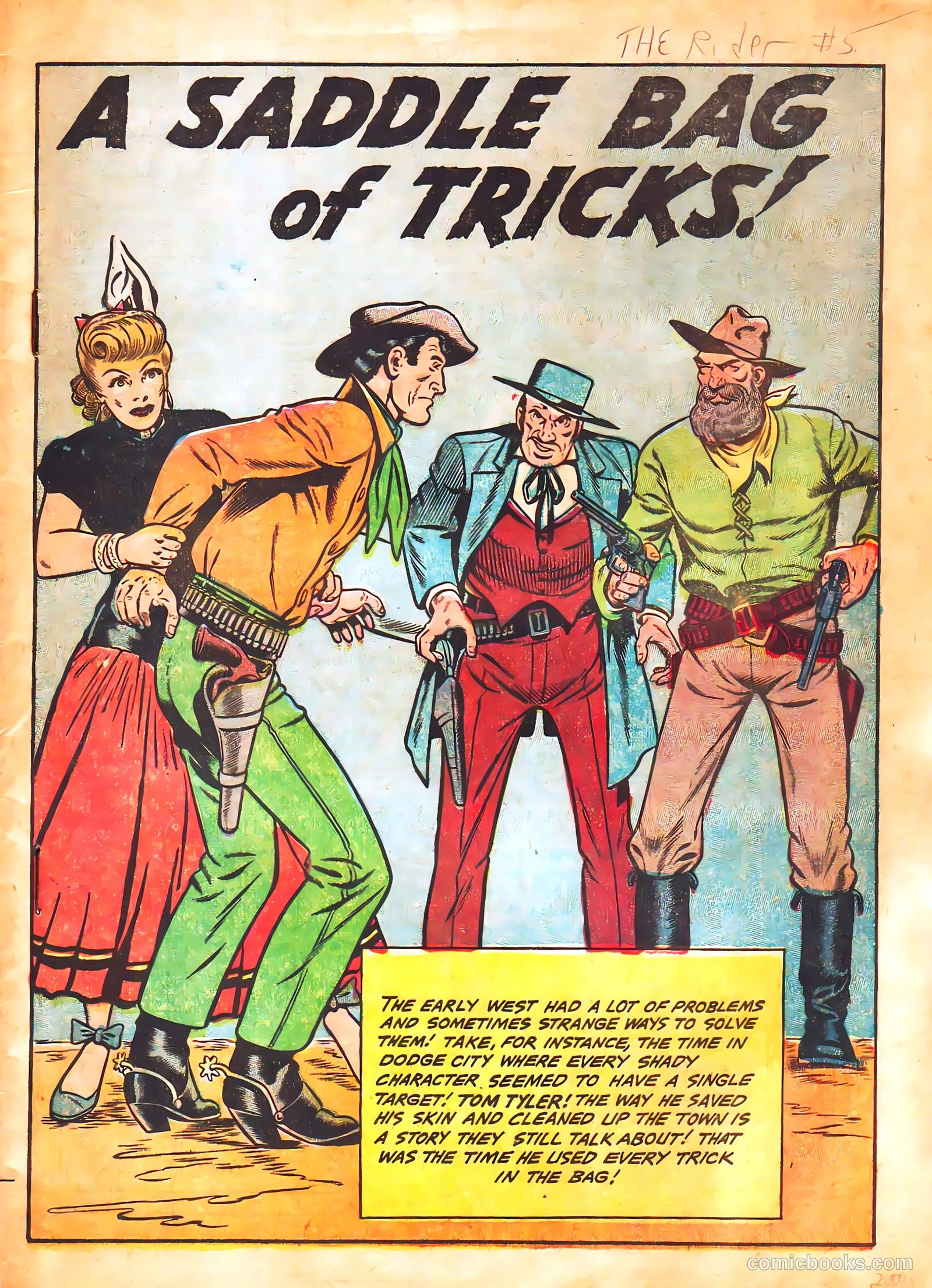 The Rider #5 (1958) — page 2 of 35