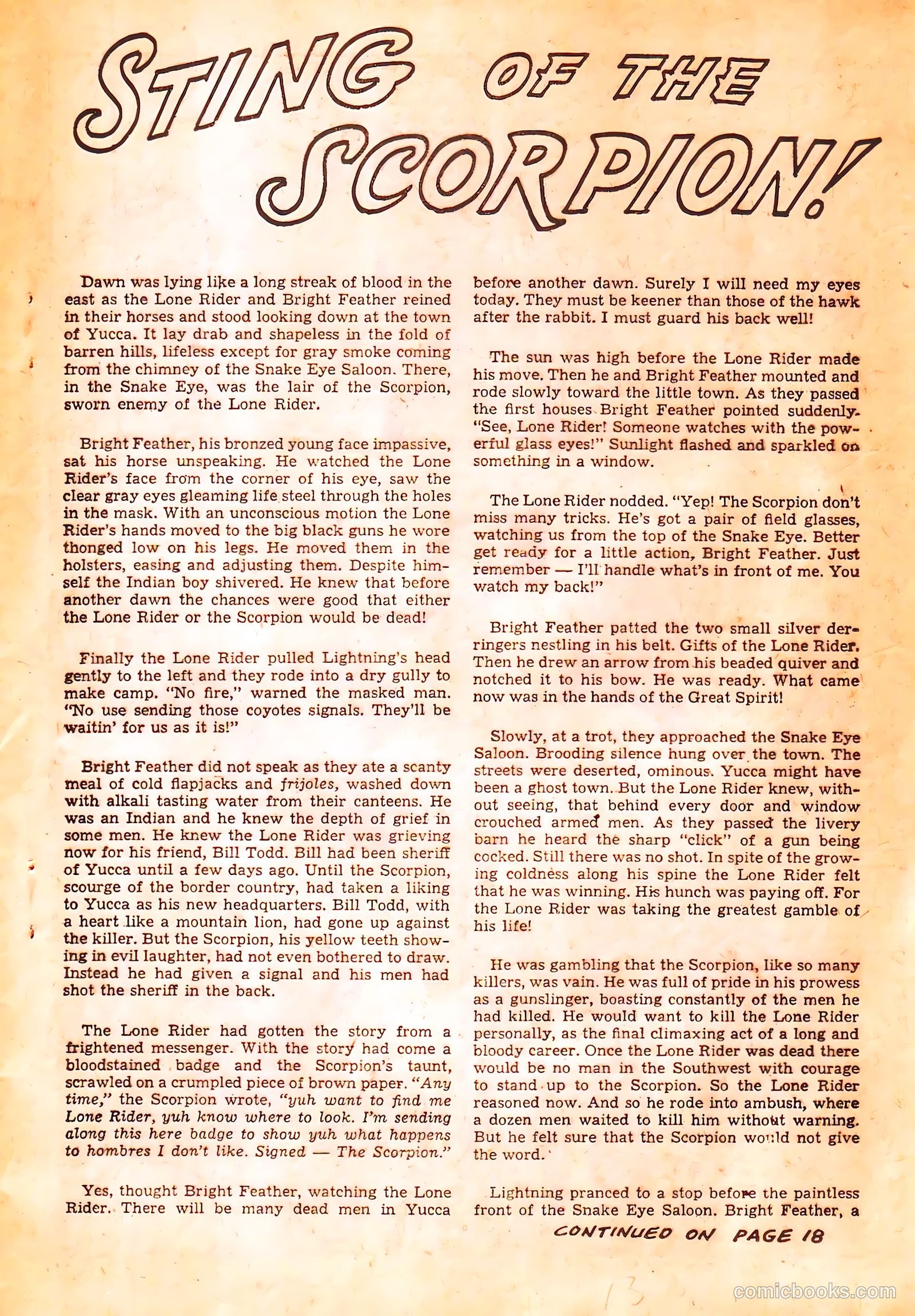 The Rider #5 (1958) — page 12 of 35
