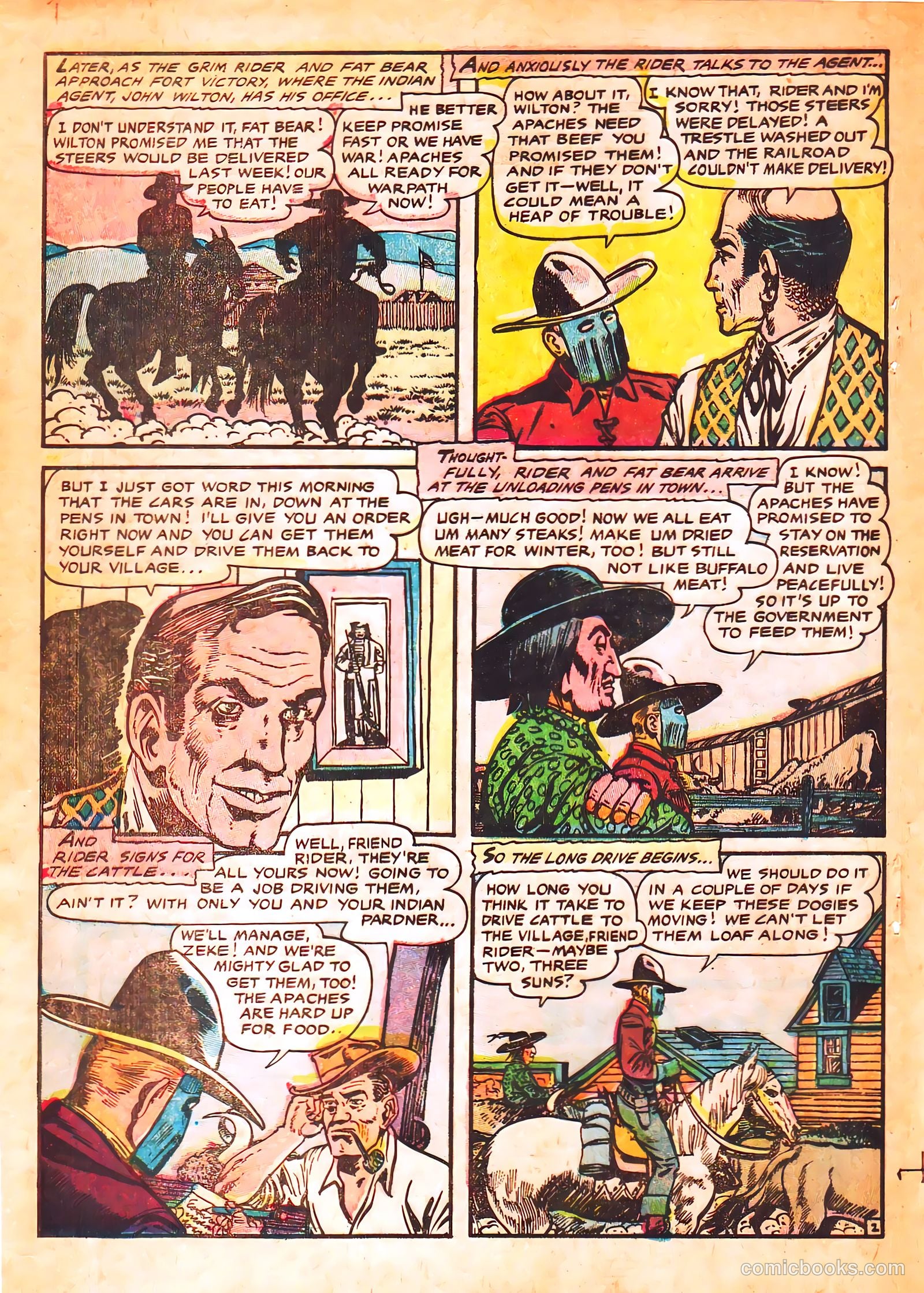 The Rider #5 (1958) — page 17 of 35