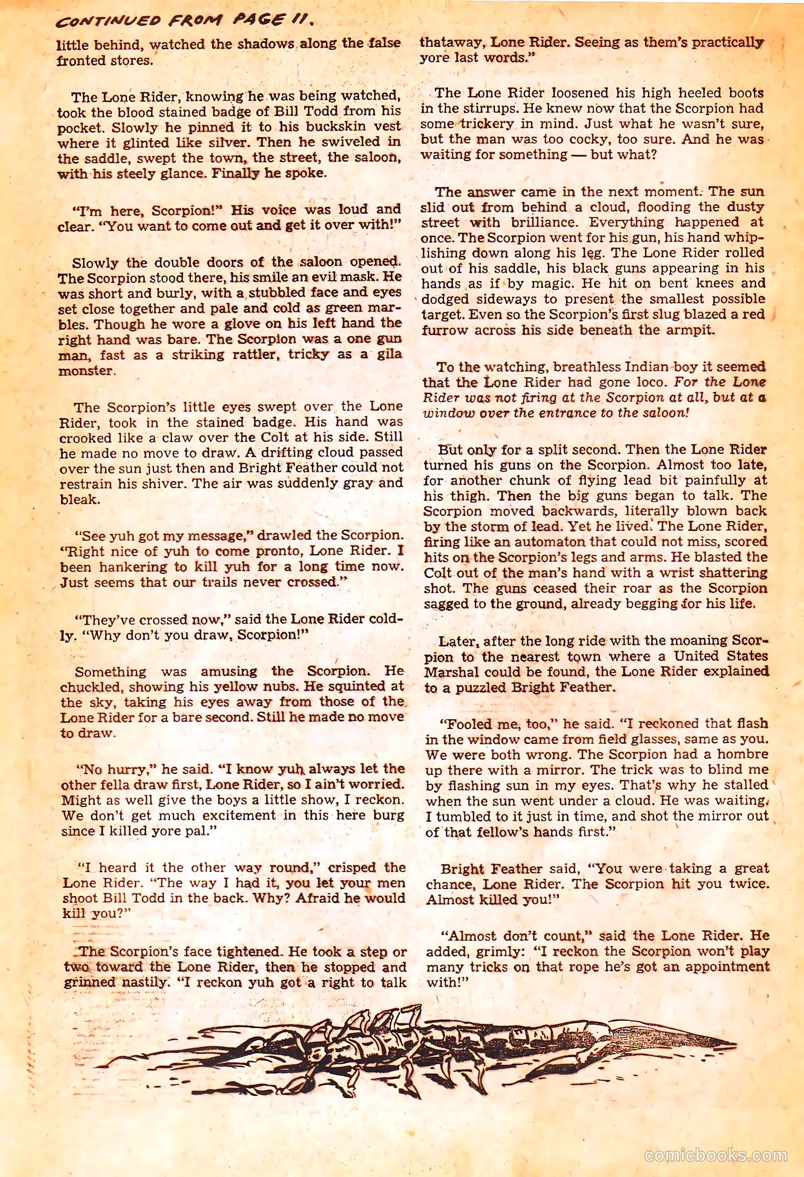 The Rider #5 (1958) — page 19 of 35