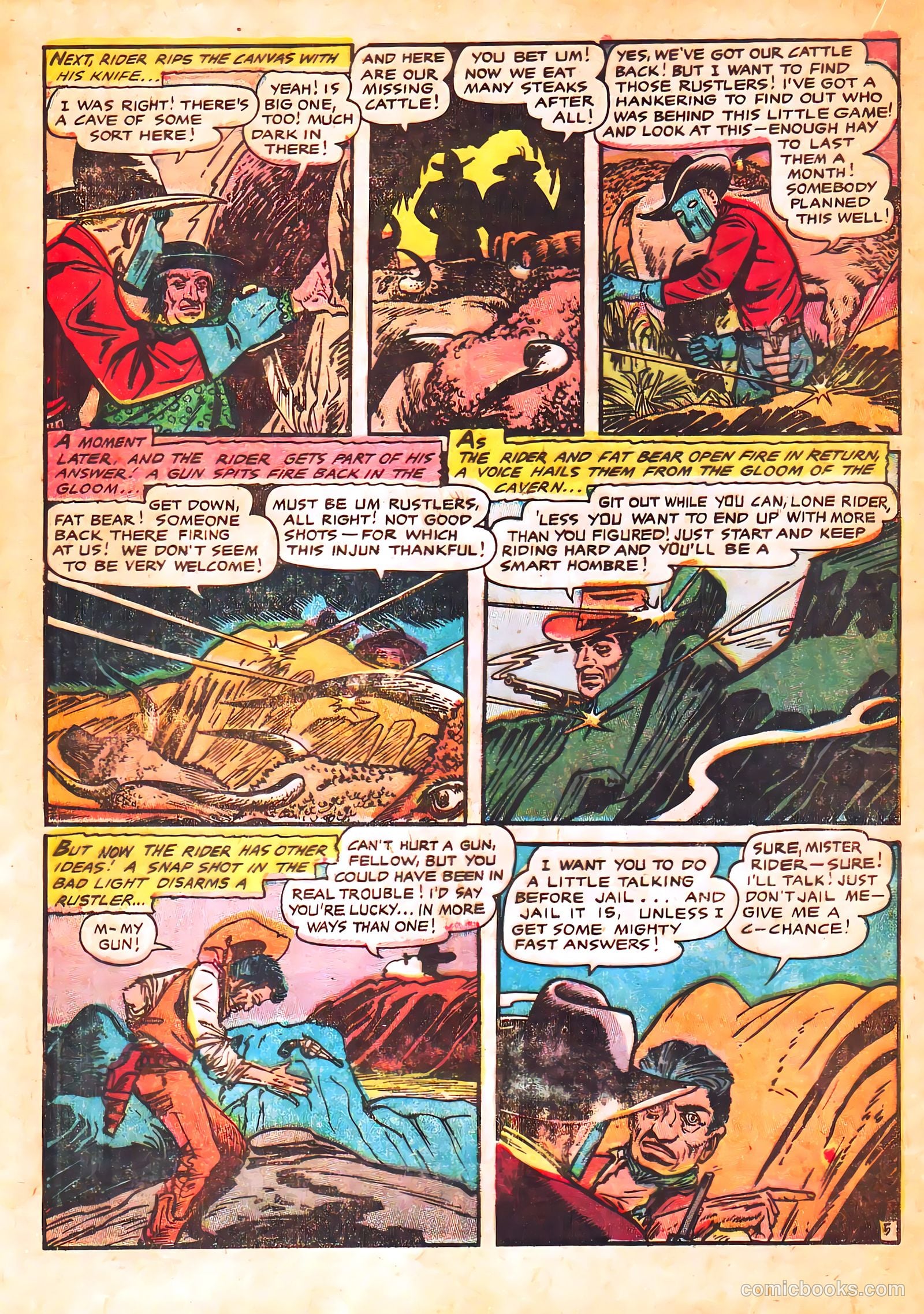 The Rider #5 (1958) — page 21 of 35