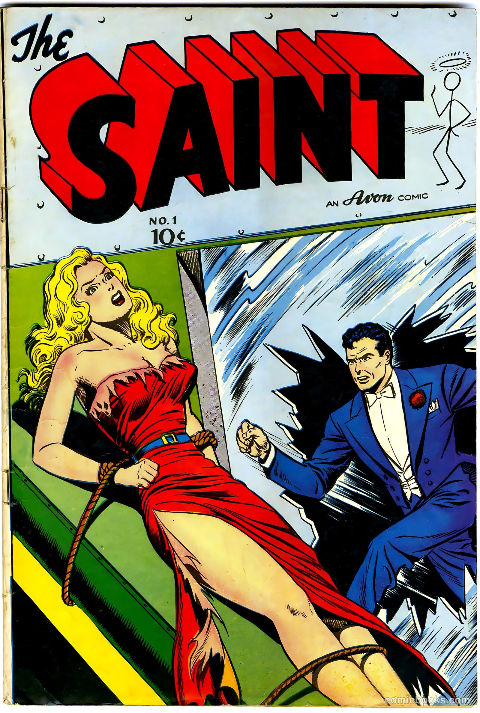 The Saint #1 (1947) — page 2 of 37