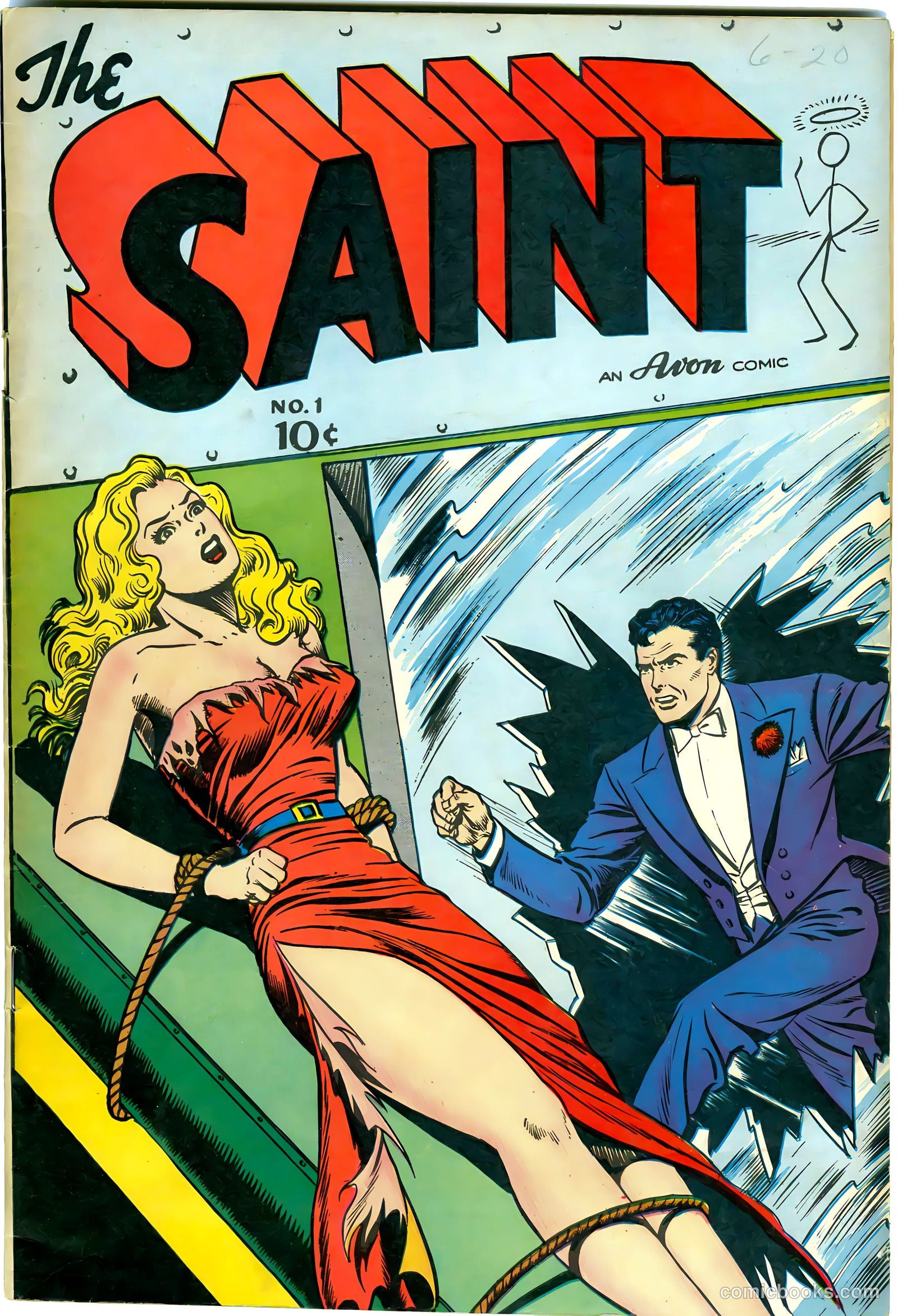 The Saint #1 (1947) — page 3 of 37