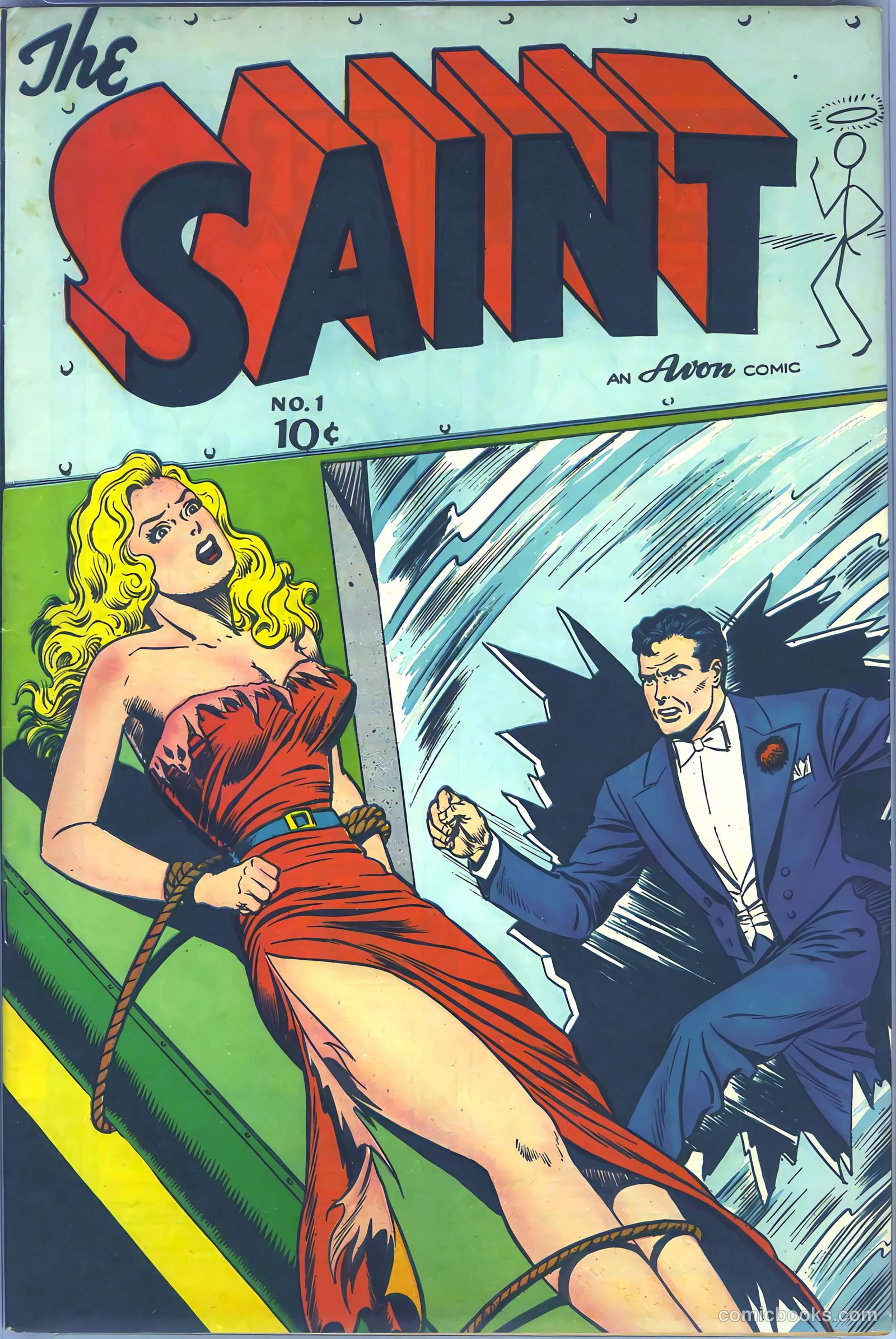 The Saint #1 (1947) — page 4 of 37