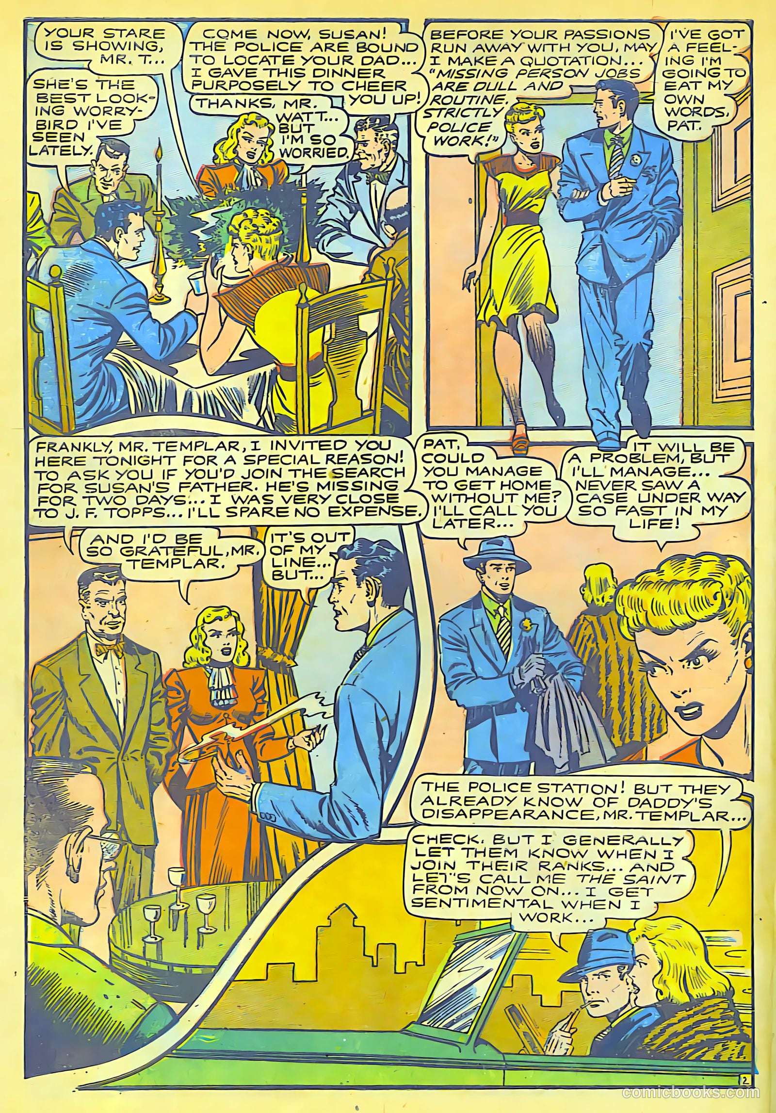 The Saint #1 (1947) — page 6 of 37
