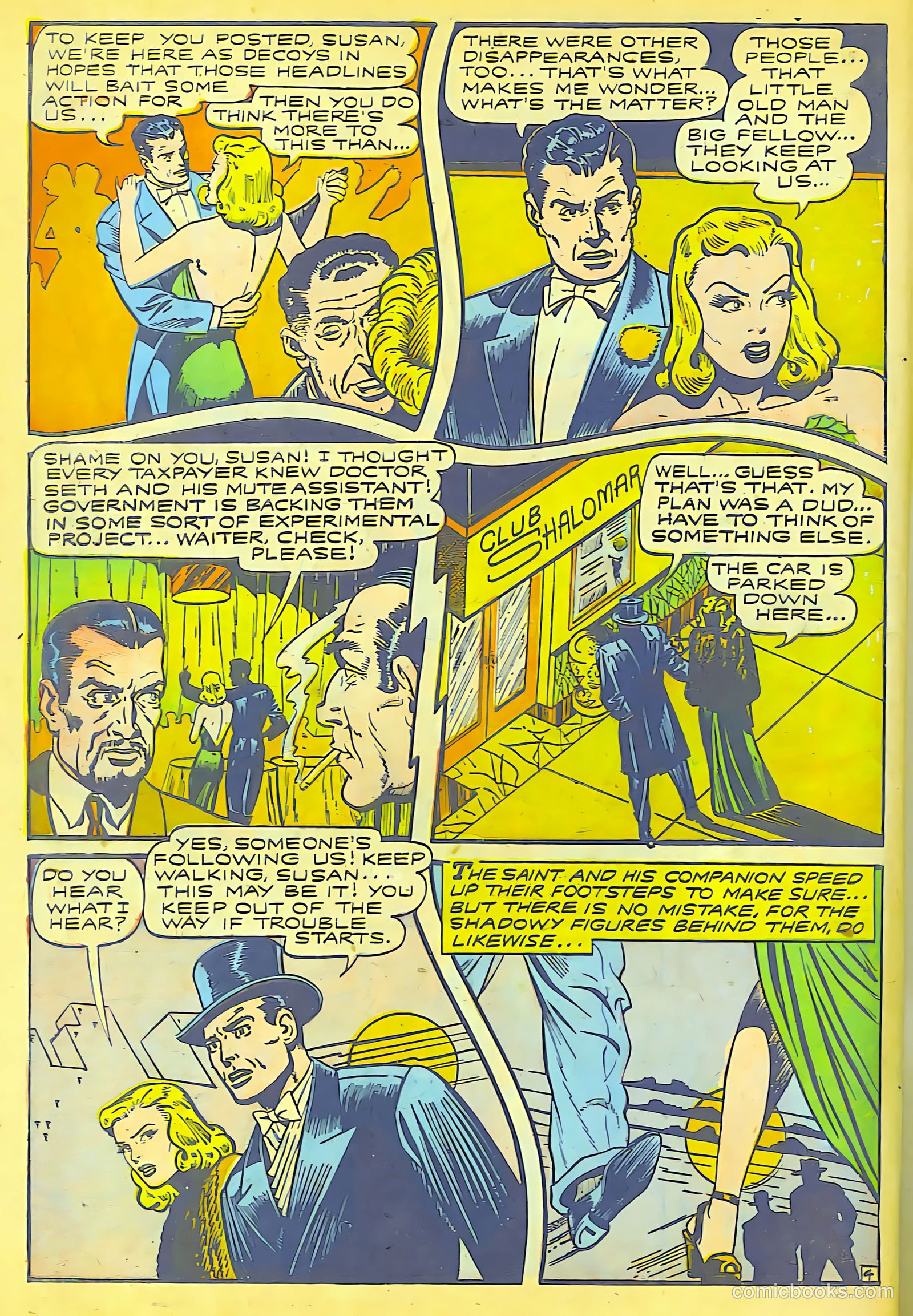 The Saint #1 (1947) — page 8 of 37