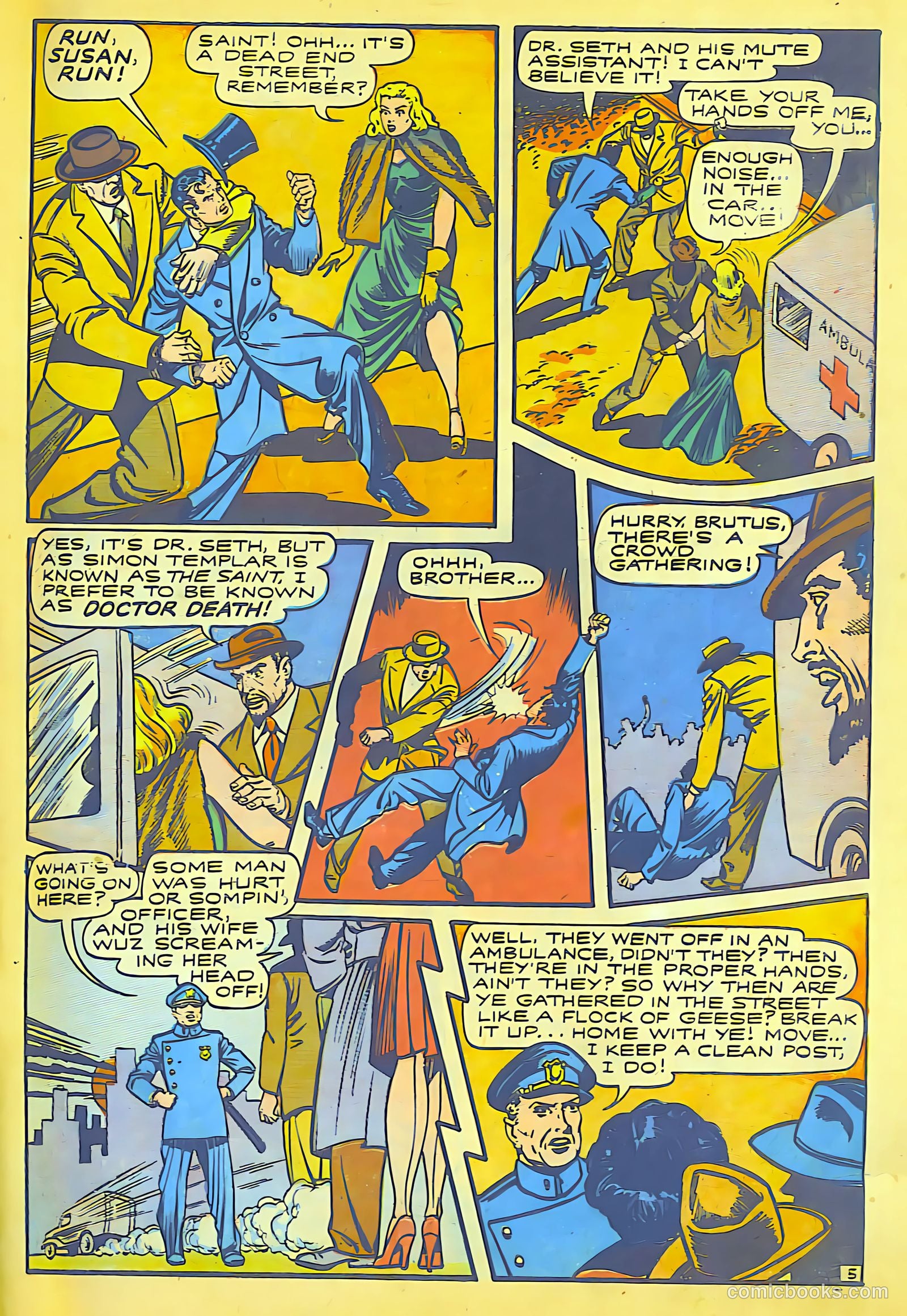 The Saint #1 (1947) — page 9 of 37