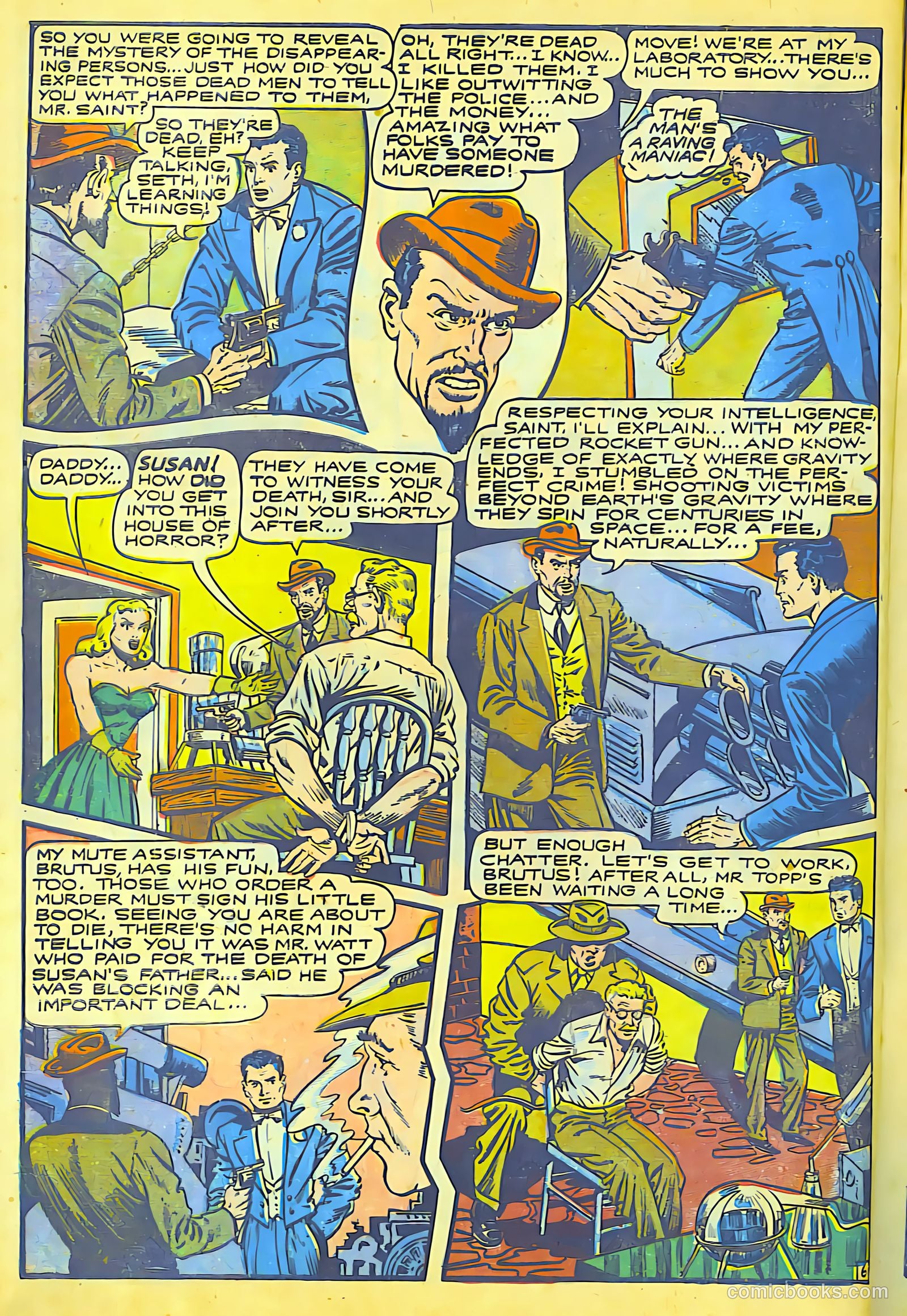 The Saint #1 (1947) — page 10 of 37