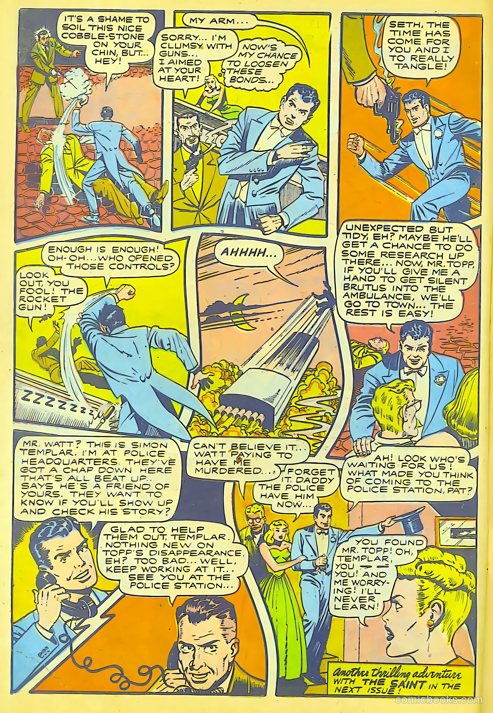 The Saint #1 (1947) — page 12 of 37