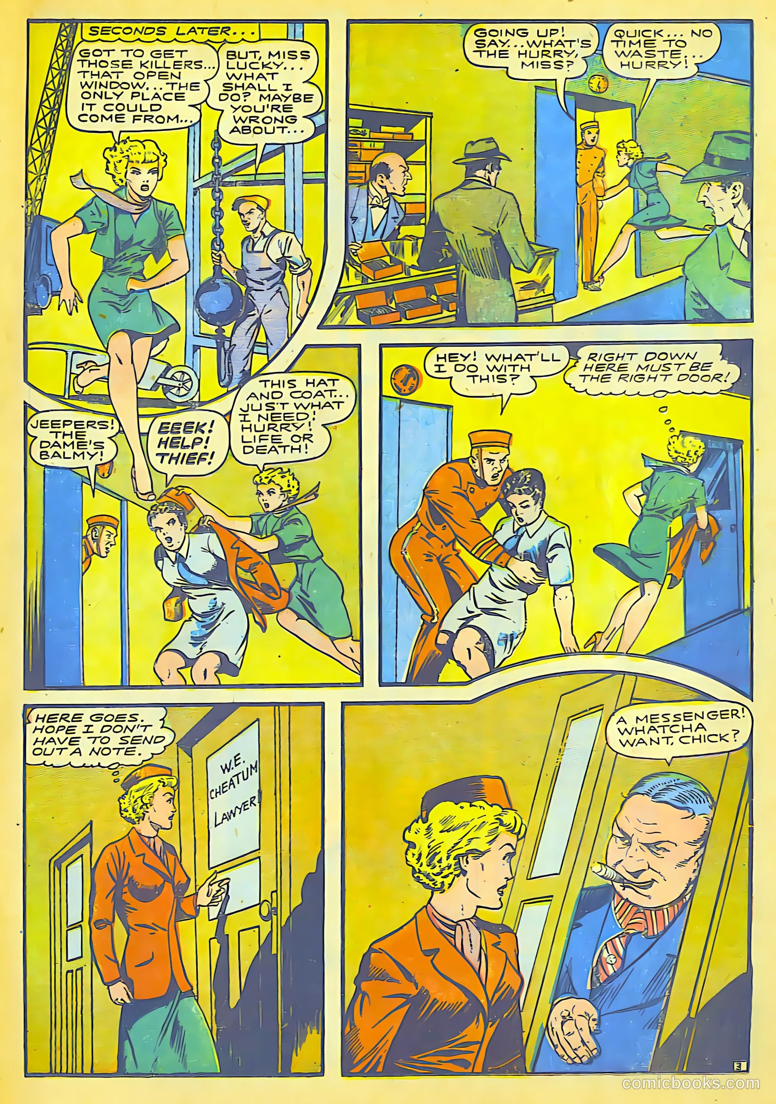 The Saint #1 (1947) — page 15 of 37