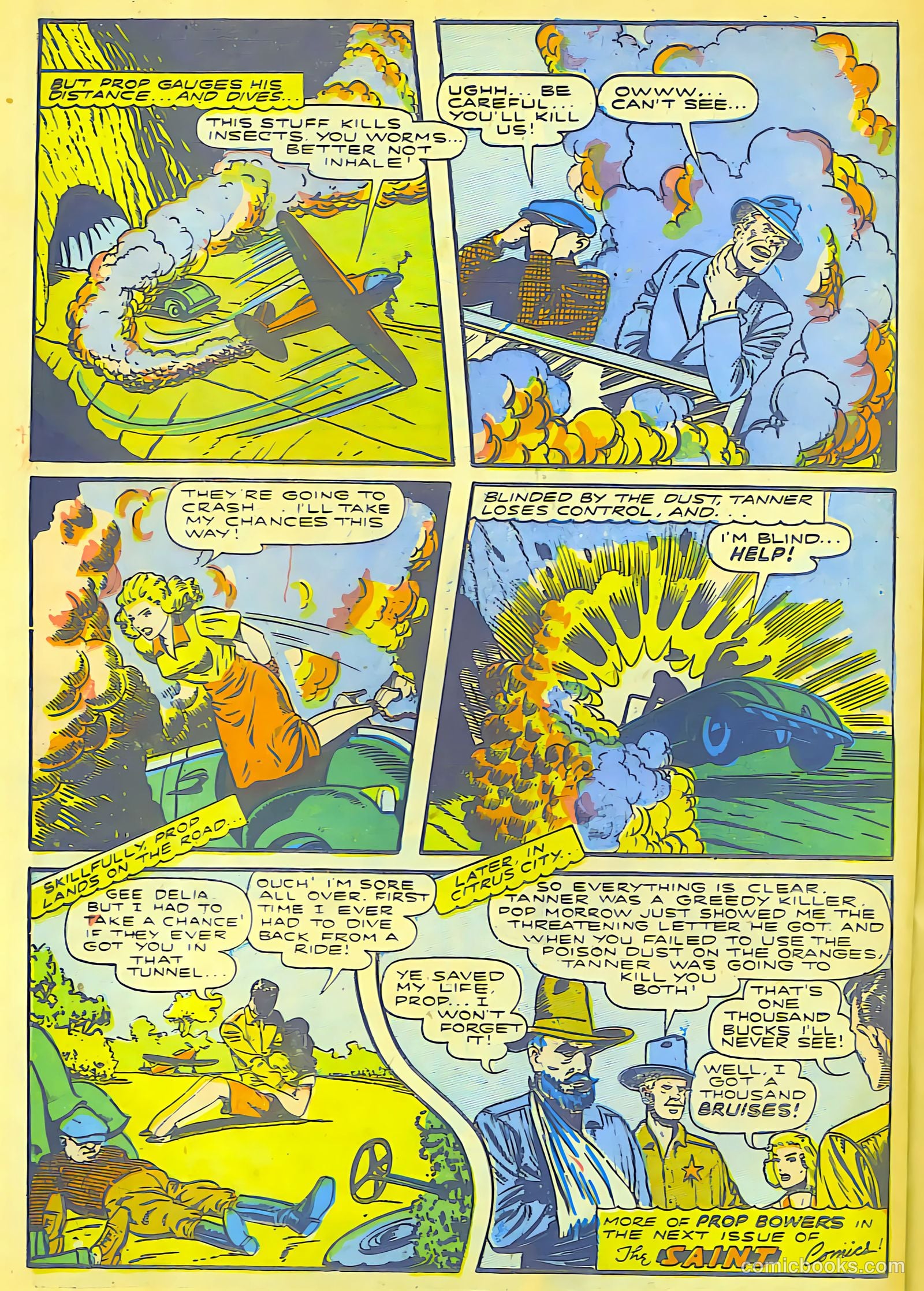 The Saint #1 (1947) — page 28 of 37