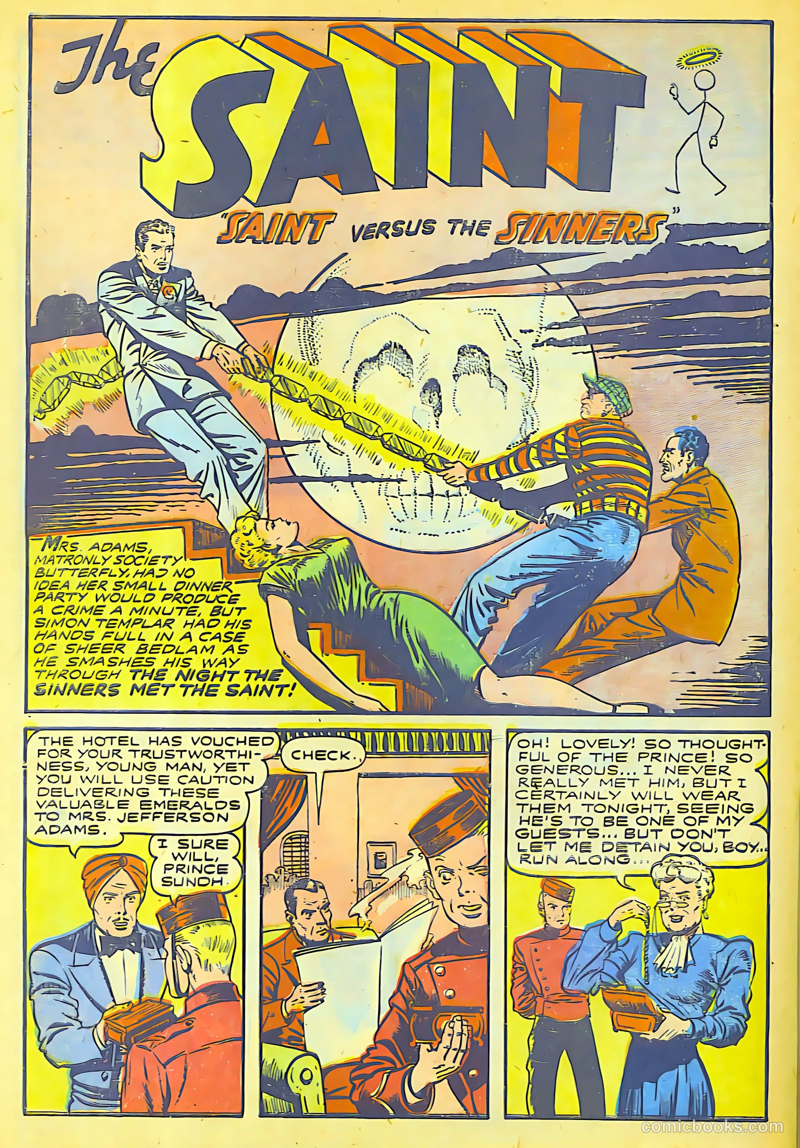 The Saint #1 (1947) — page 30 of 37