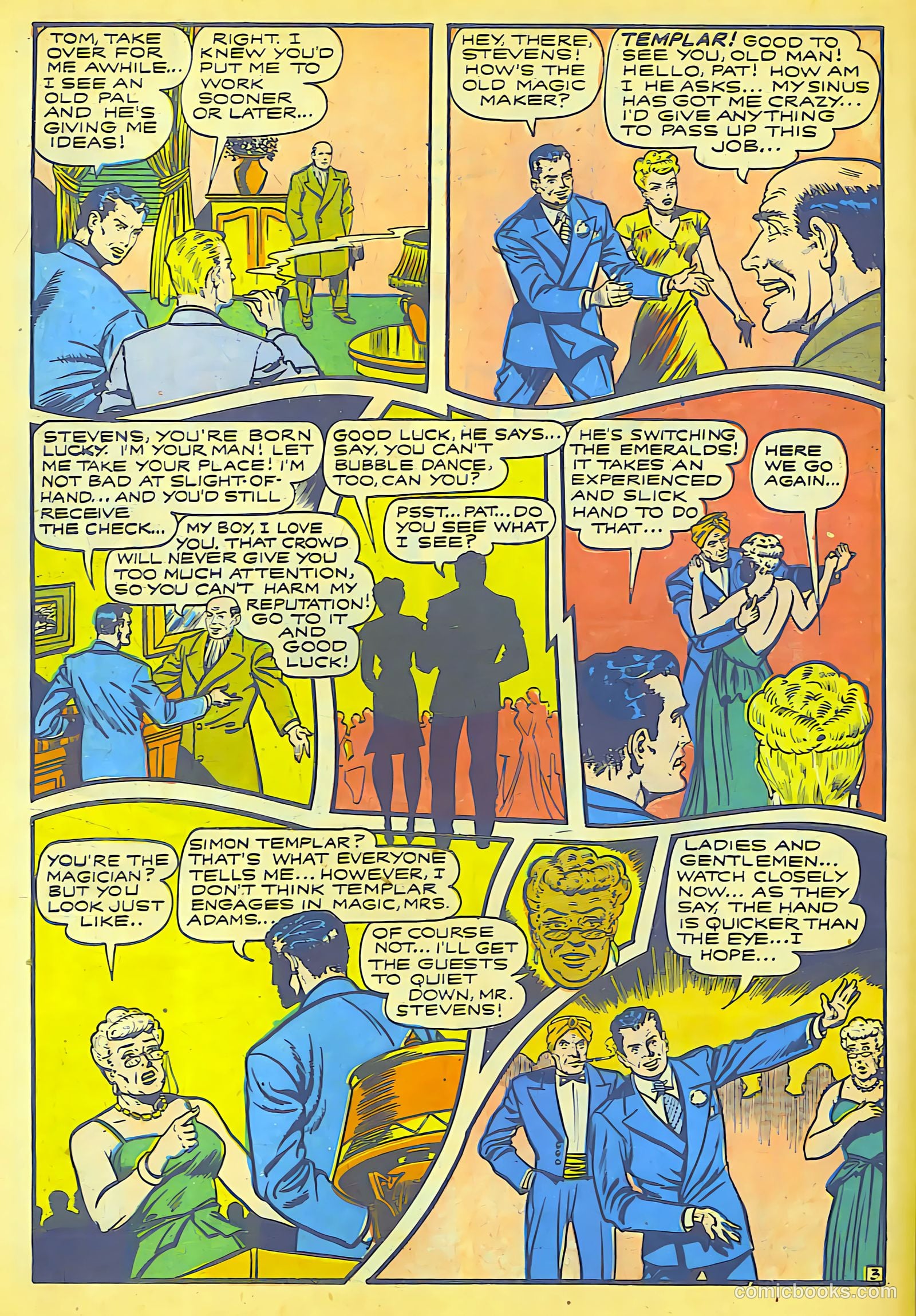 The Saint #1 (1947) — page 32 of 37