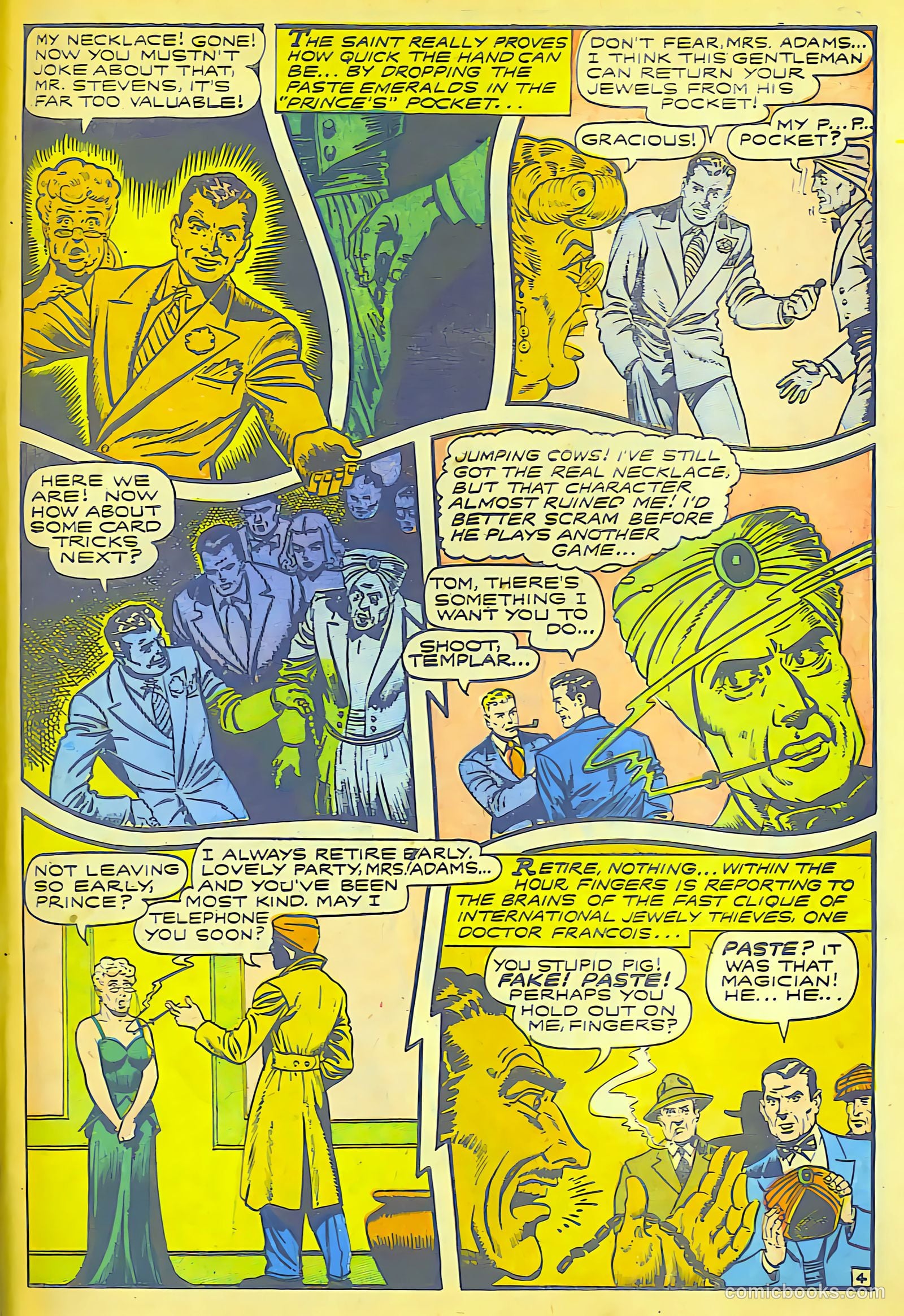 The Saint #1 (1947) — page 33 of 37