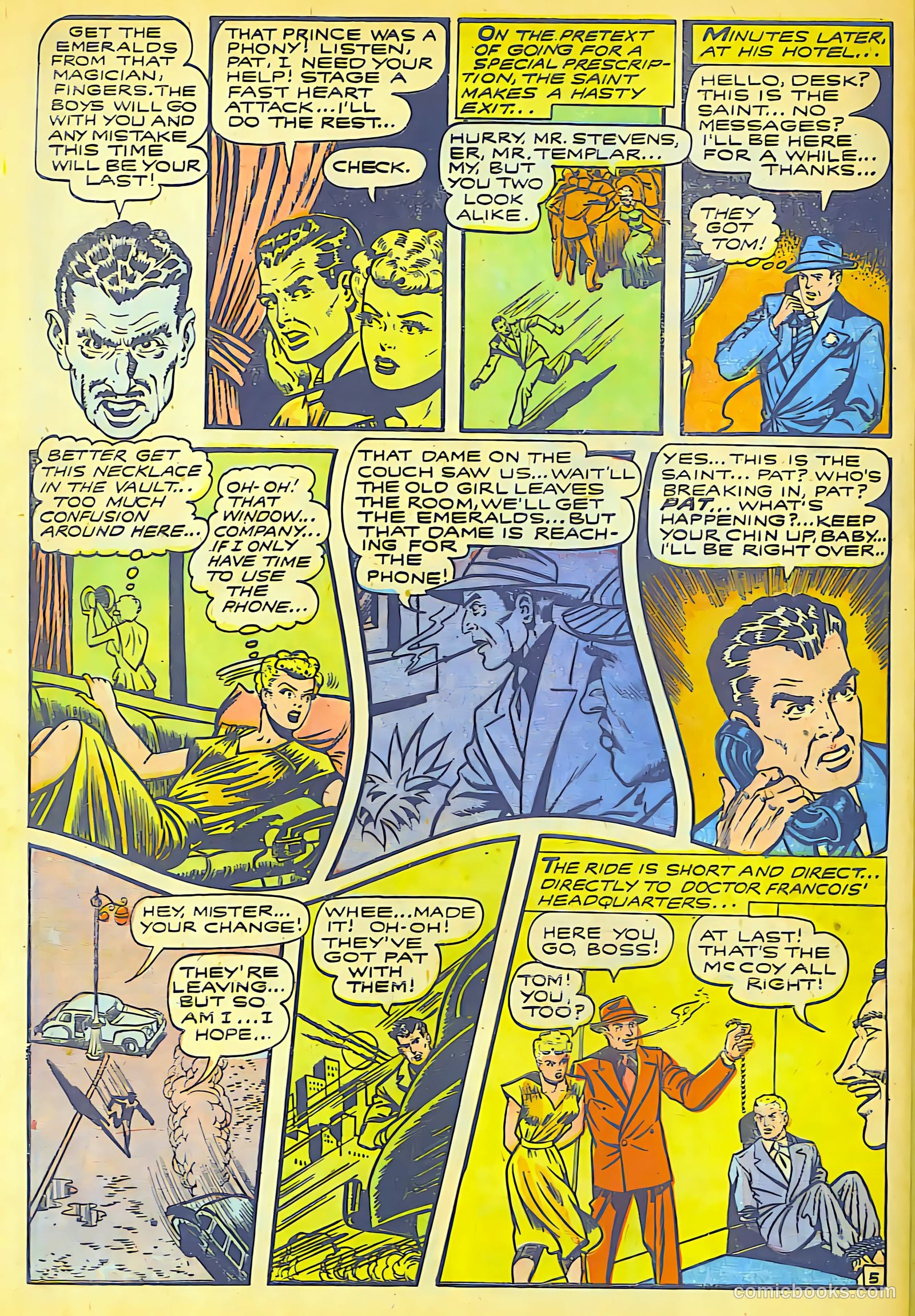 The Saint #1 (1947) — page 34 of 37