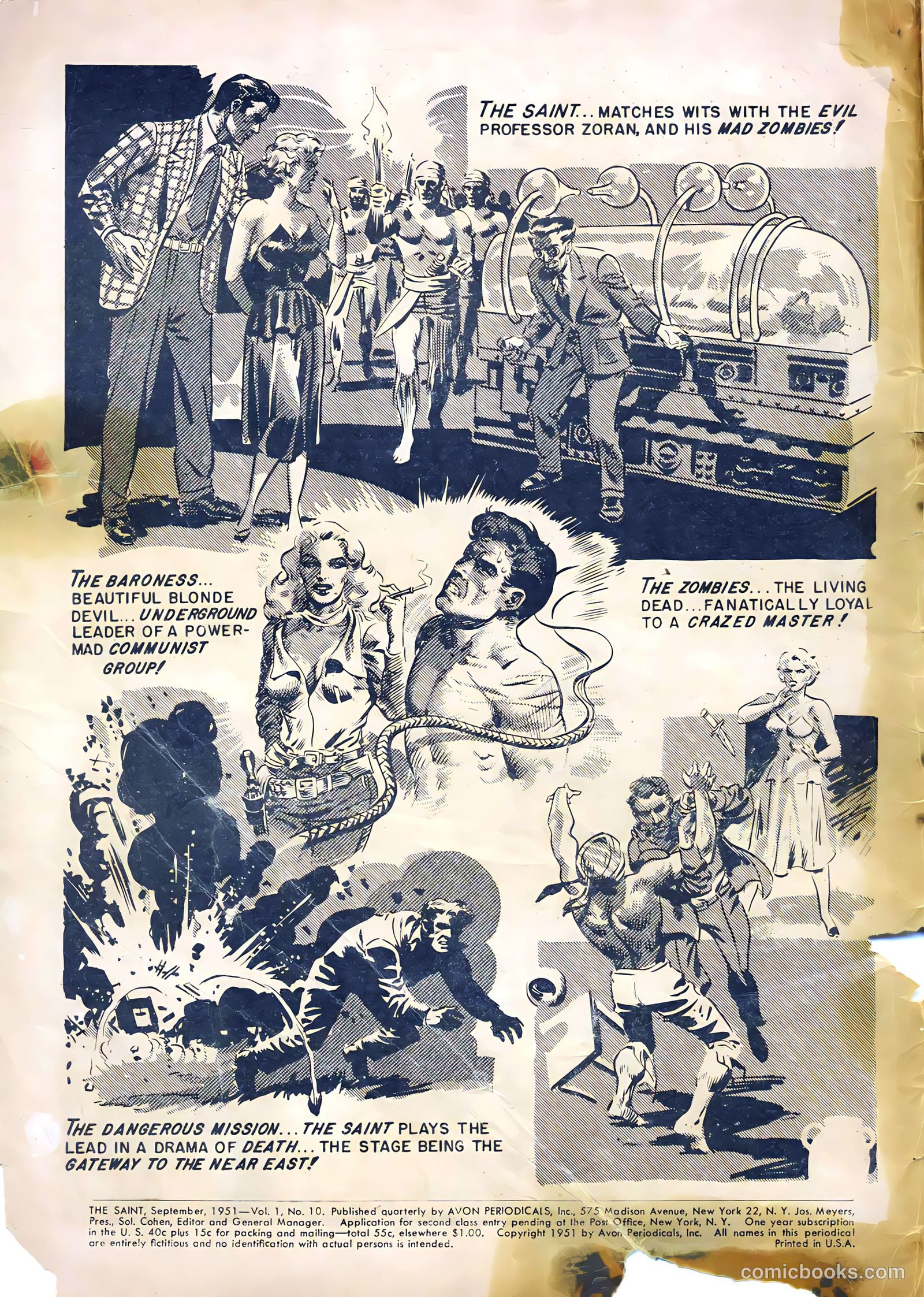 The Saint #10 (1951) — page 2 of 36