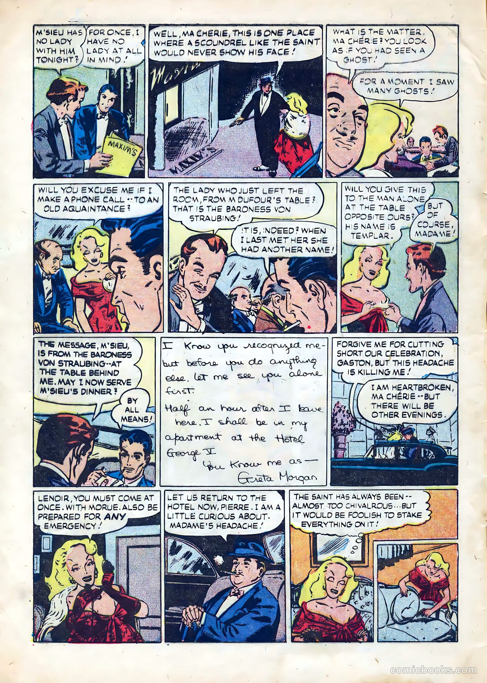 The Saint #10 (1951) — page 4 of 36