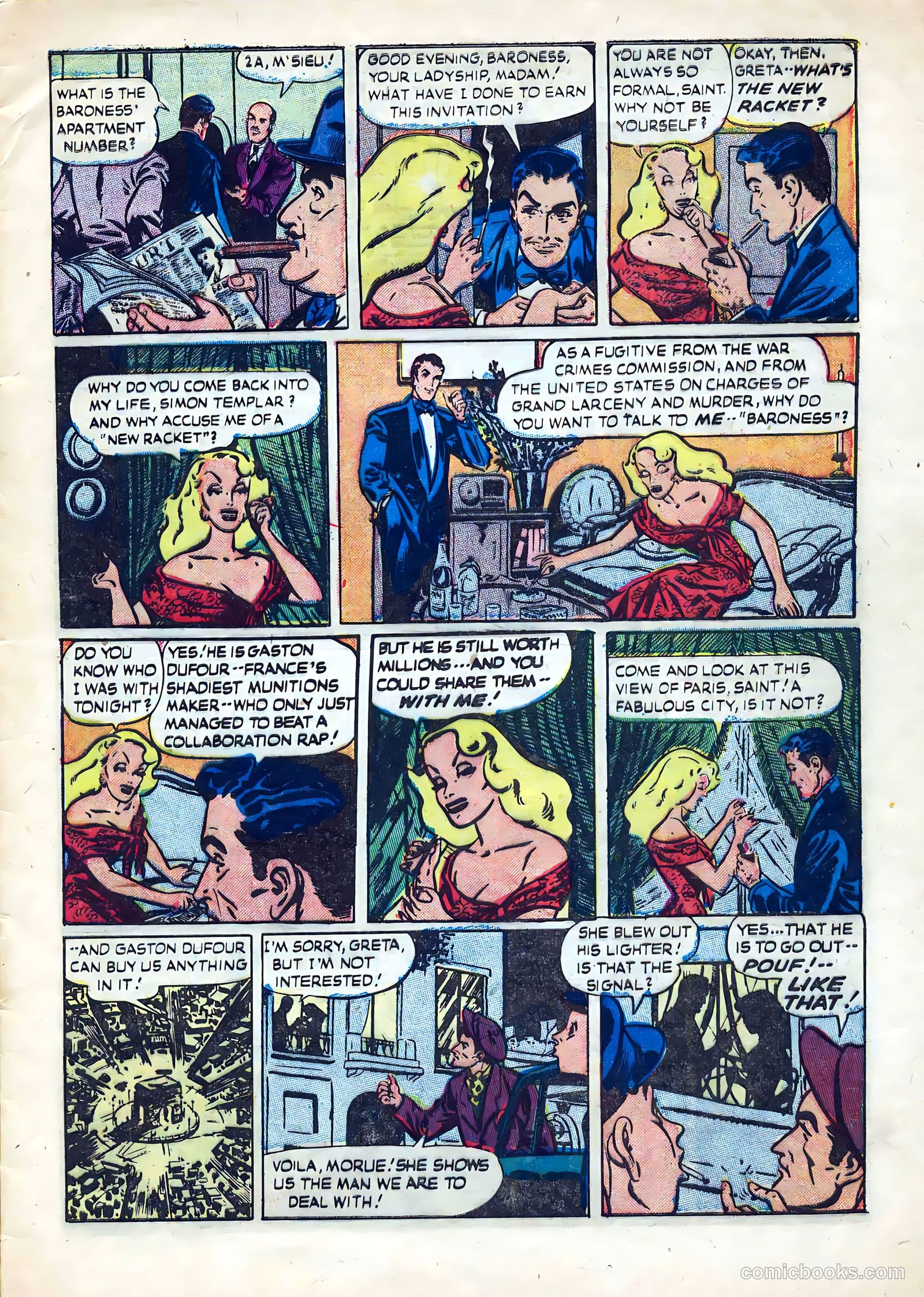 The Saint #10 (1951) — page 5 of 36