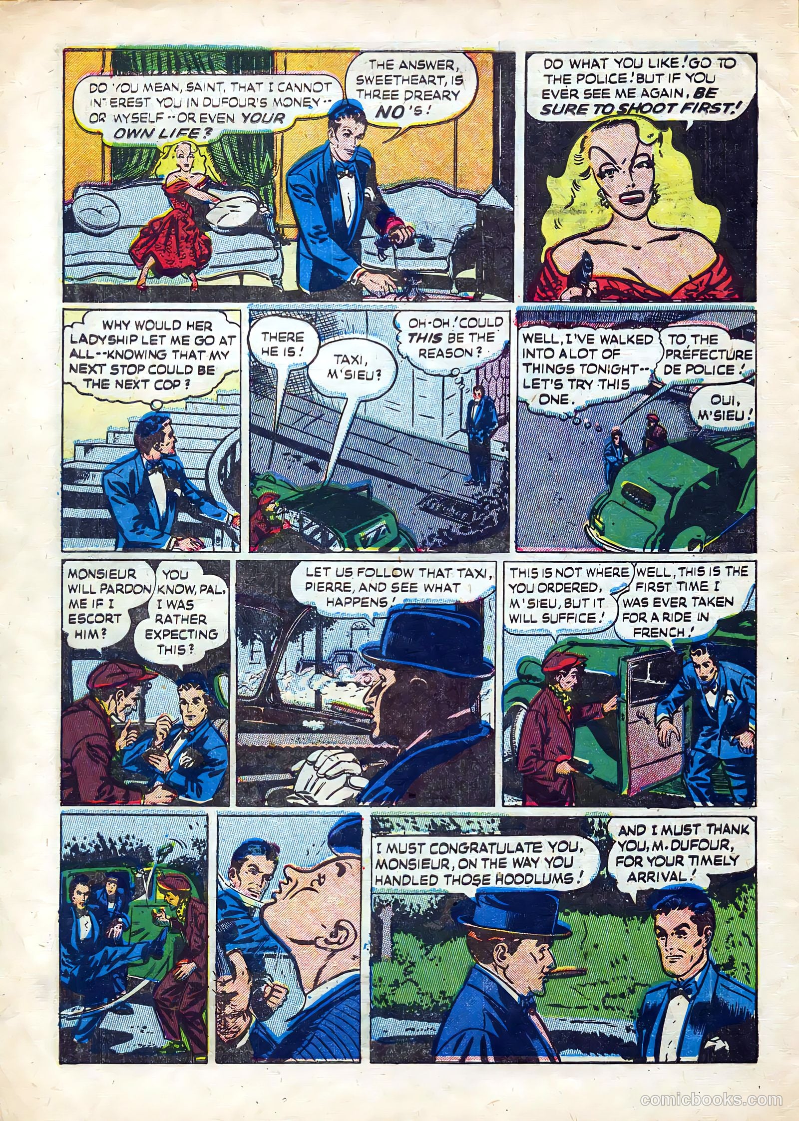 The Saint #10 (1951) — page 6 of 36