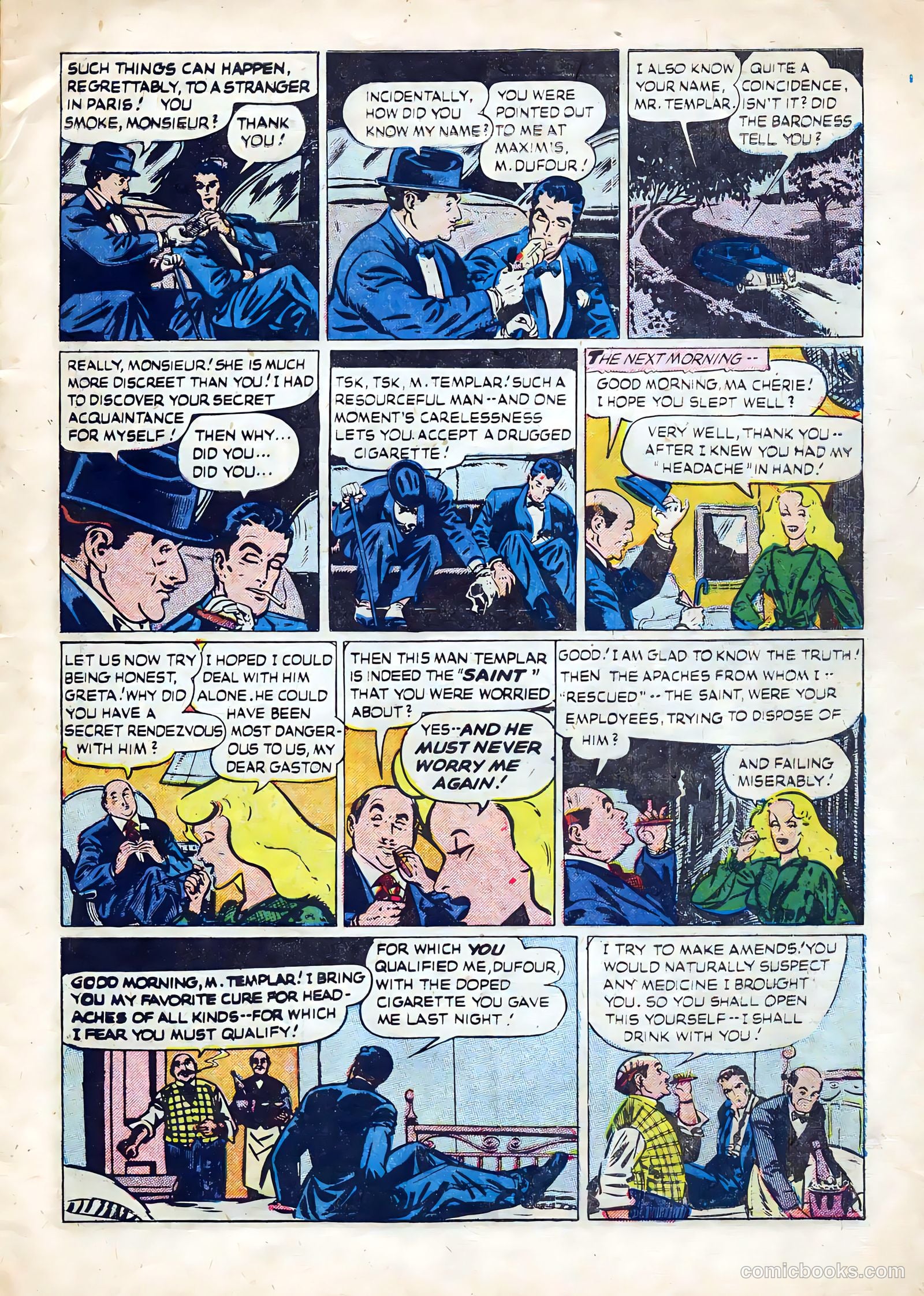 The Saint #10 (1951) — page 7 of 36
