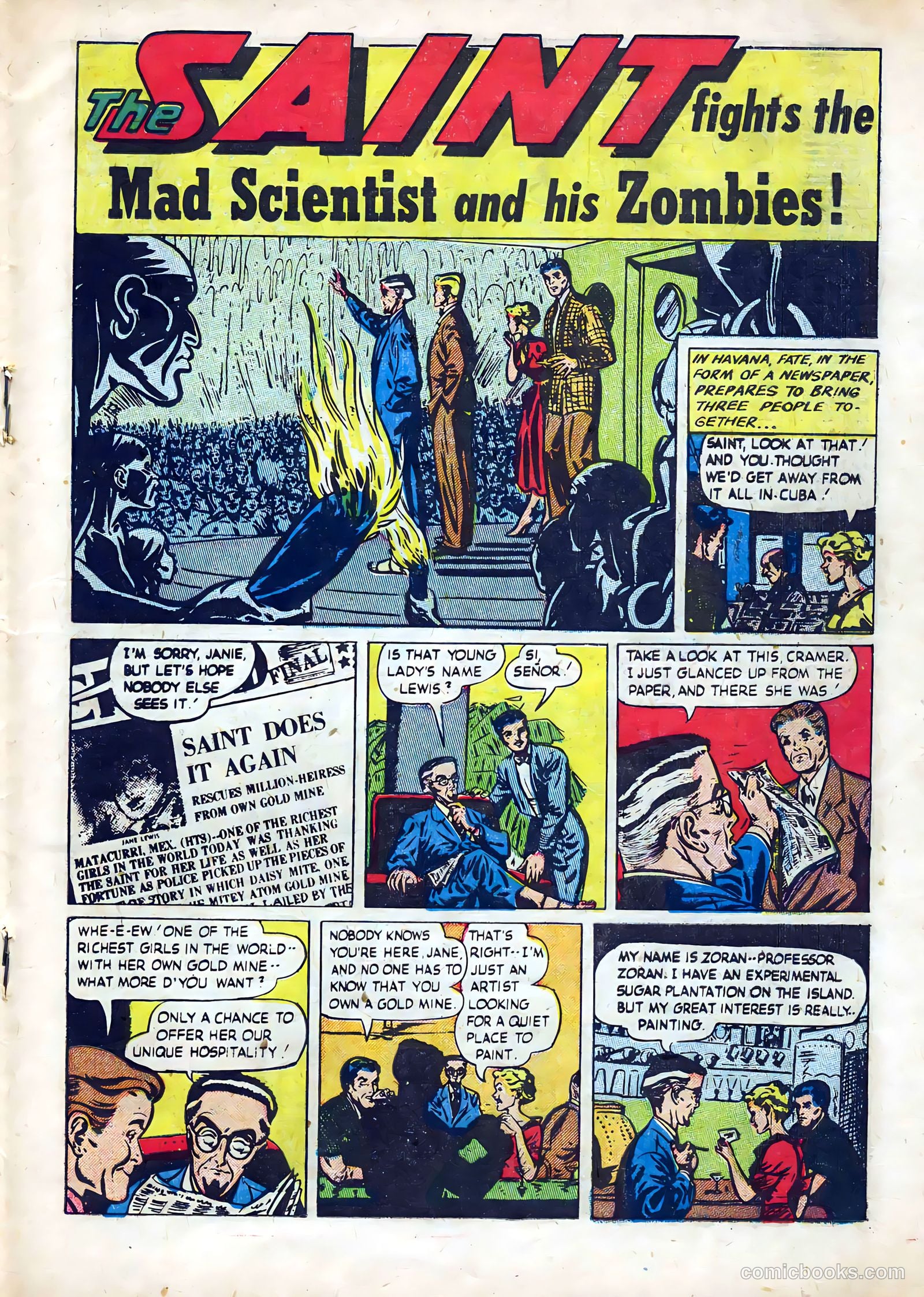 The Saint #10 (1951) — page 19 of 36