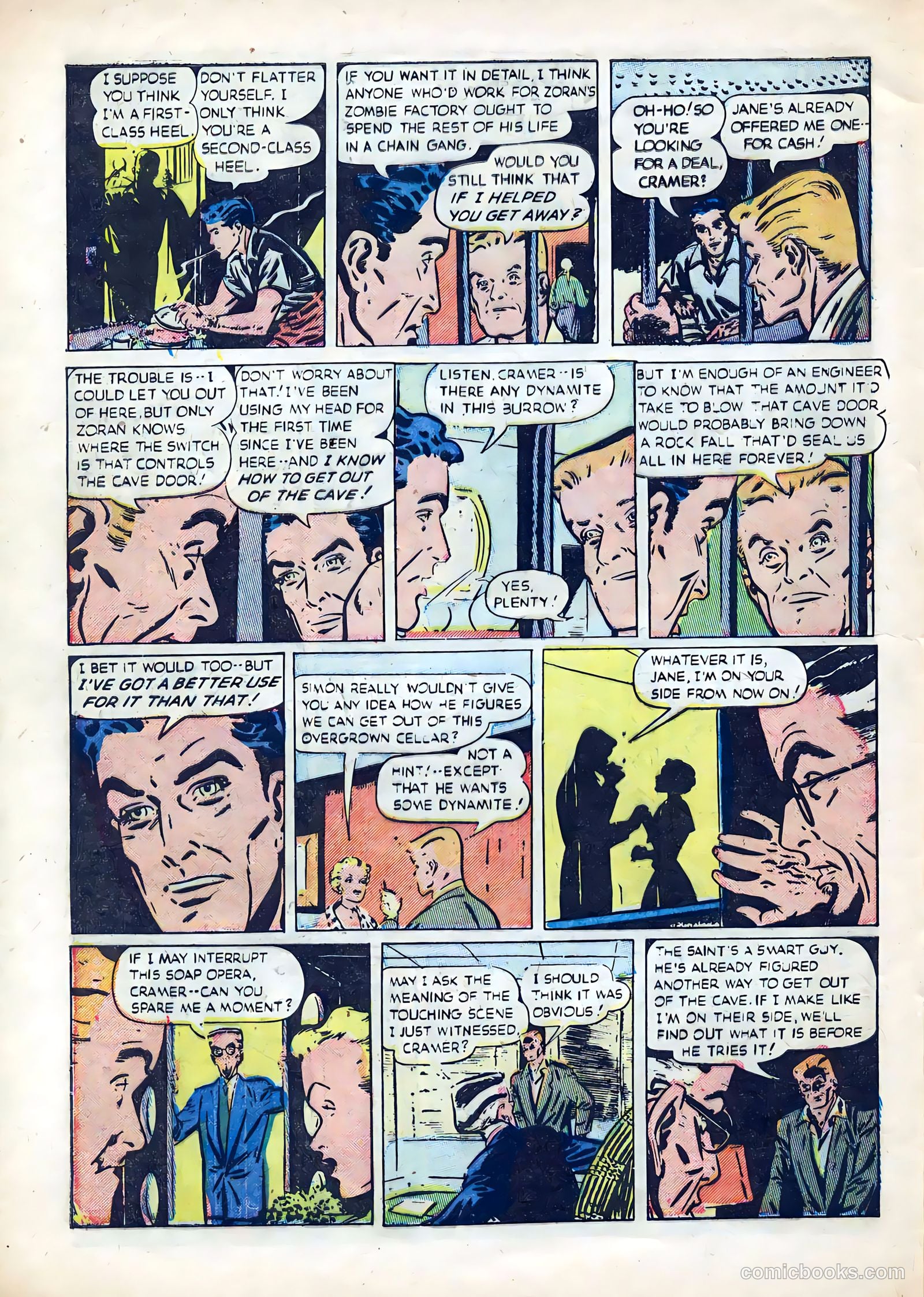 The Saint #10 (1951) — page 28 of 36