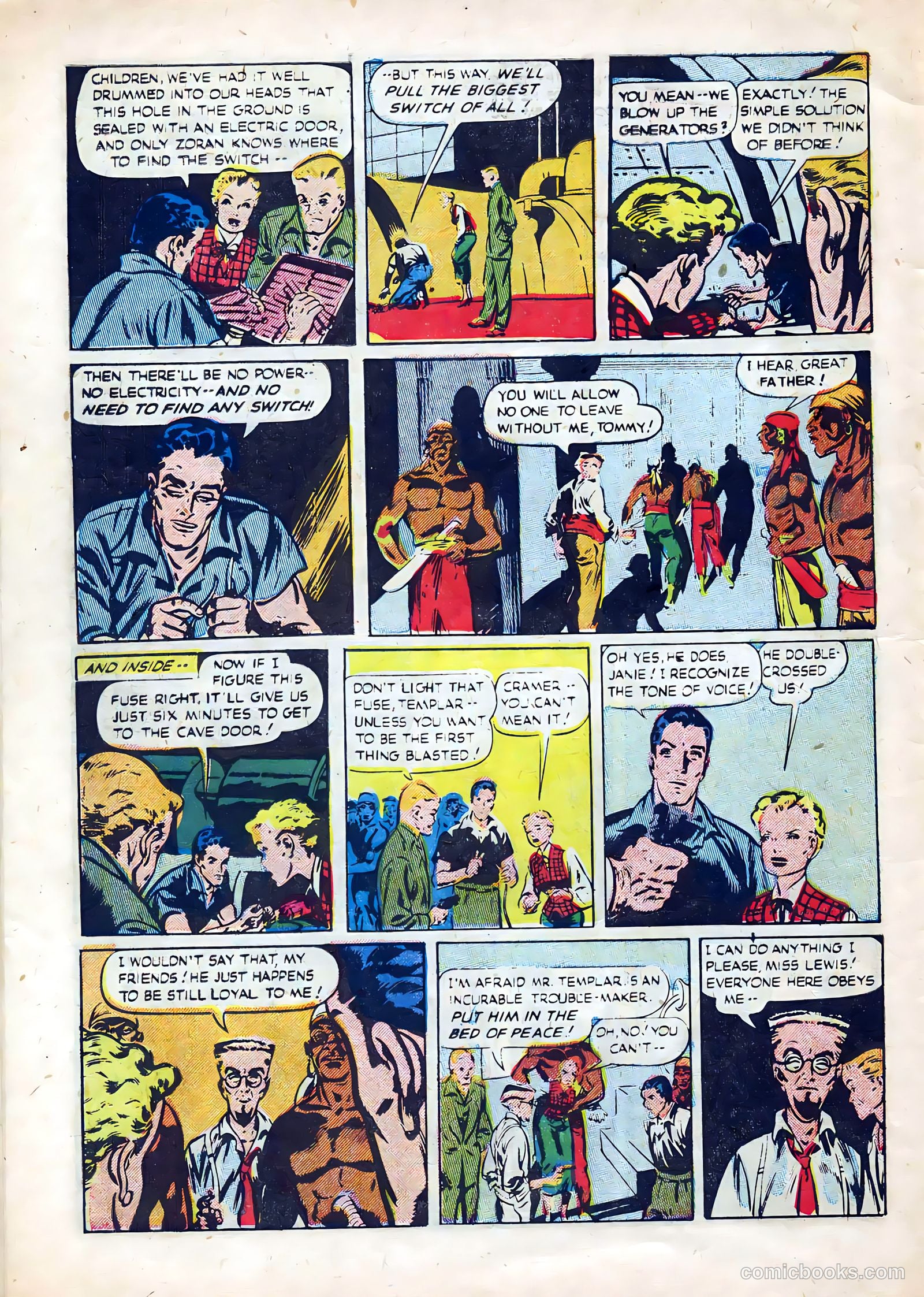 The Saint #10 (1951) — page 30 of 36